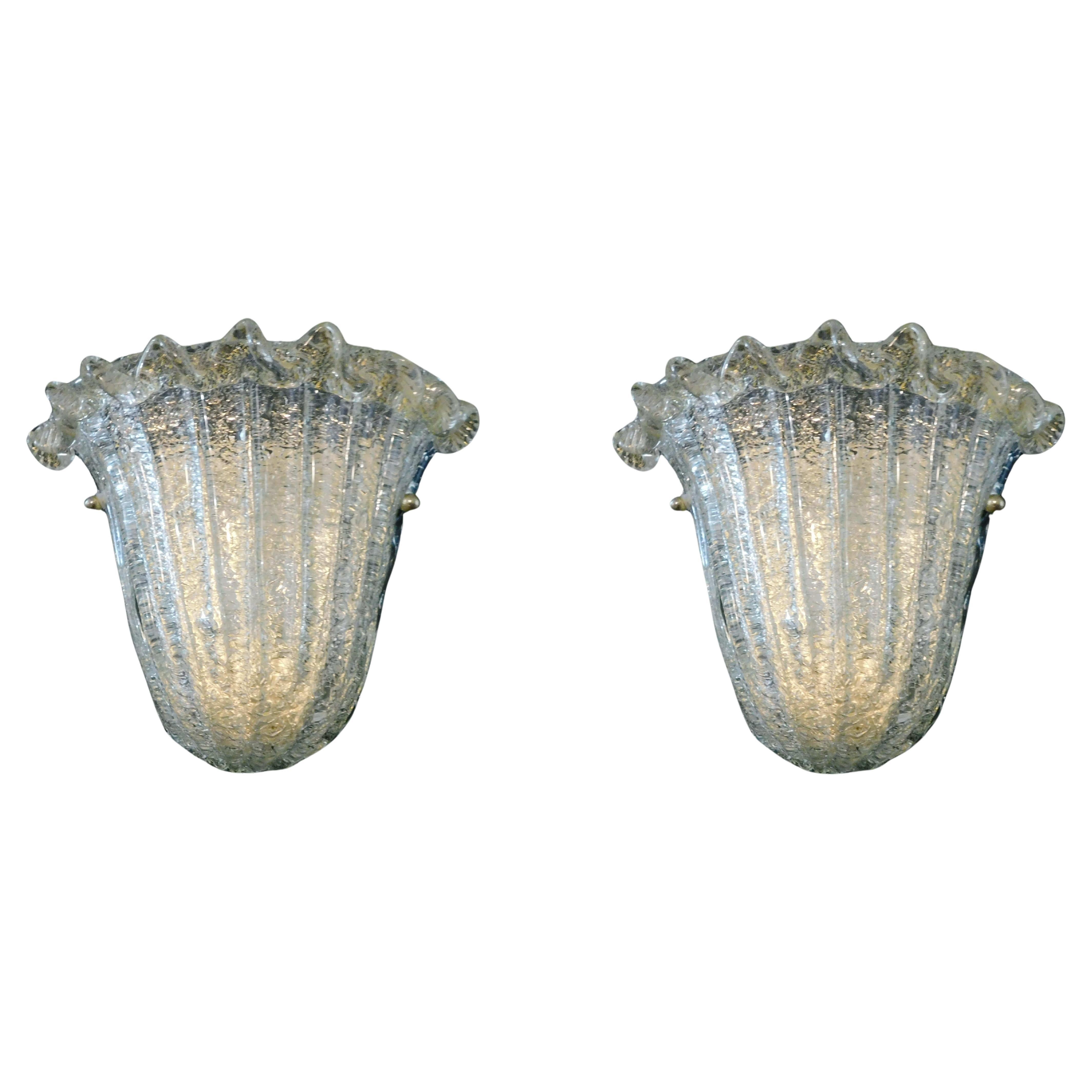 Pareja de Apliques Escudo Graniglia, 2 Parejas Disponibles