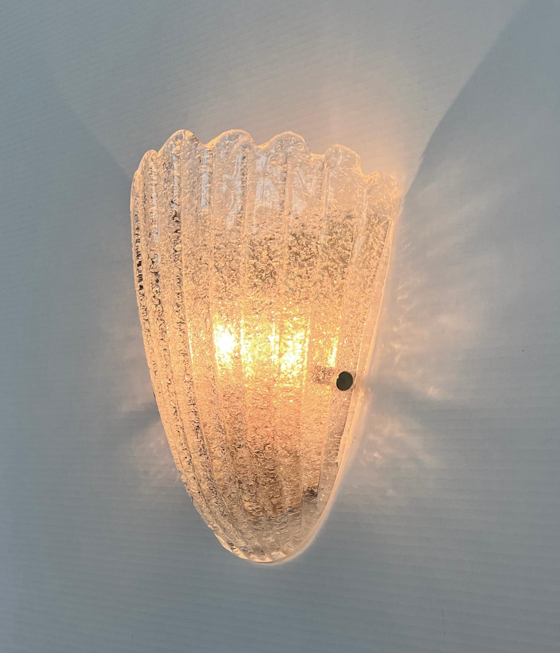 Pair of Graniglia Shield Sconces by Fabio Ltd 1