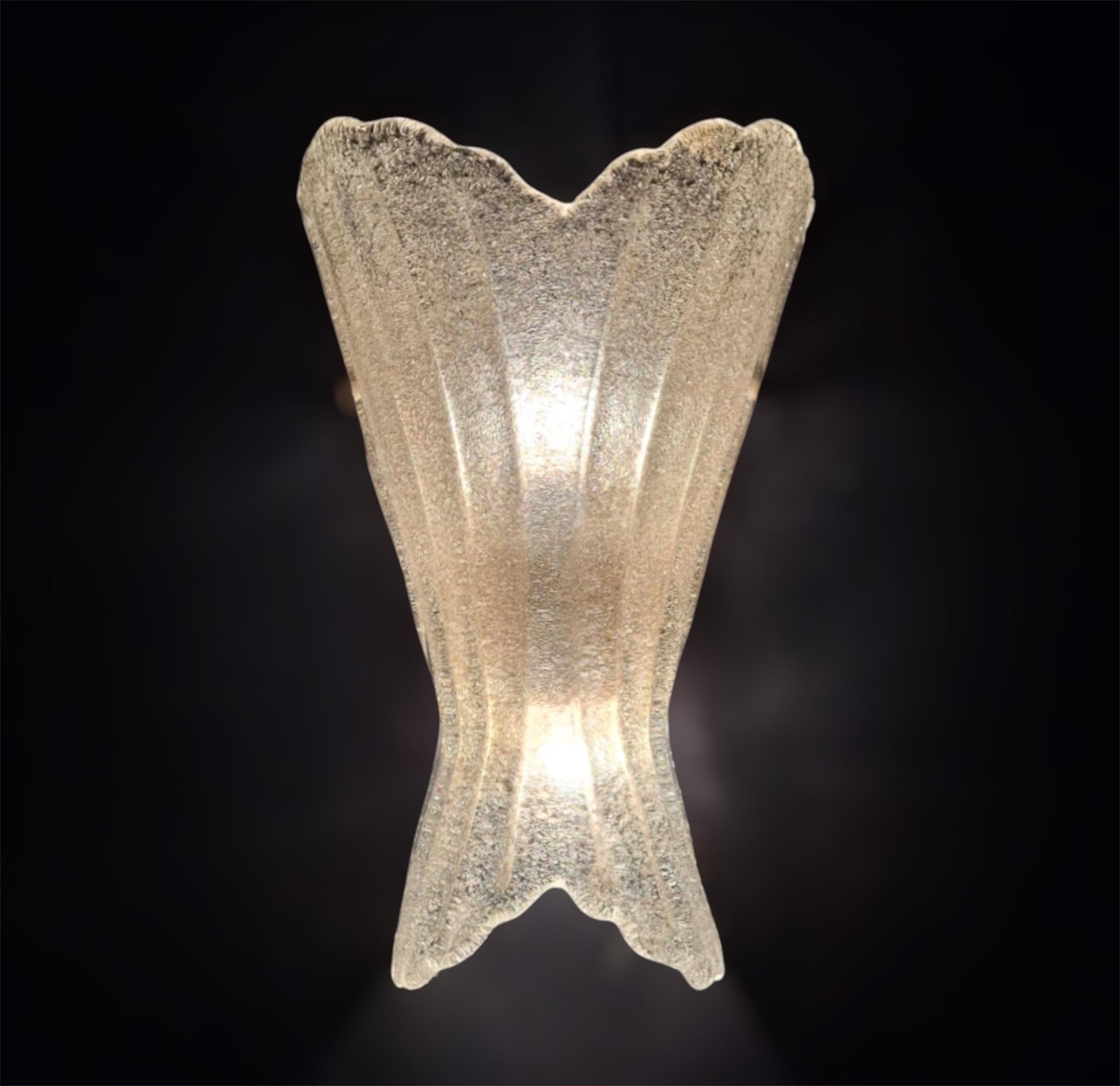 20th Century Pair of Graniglia Shield Sconces For Sale