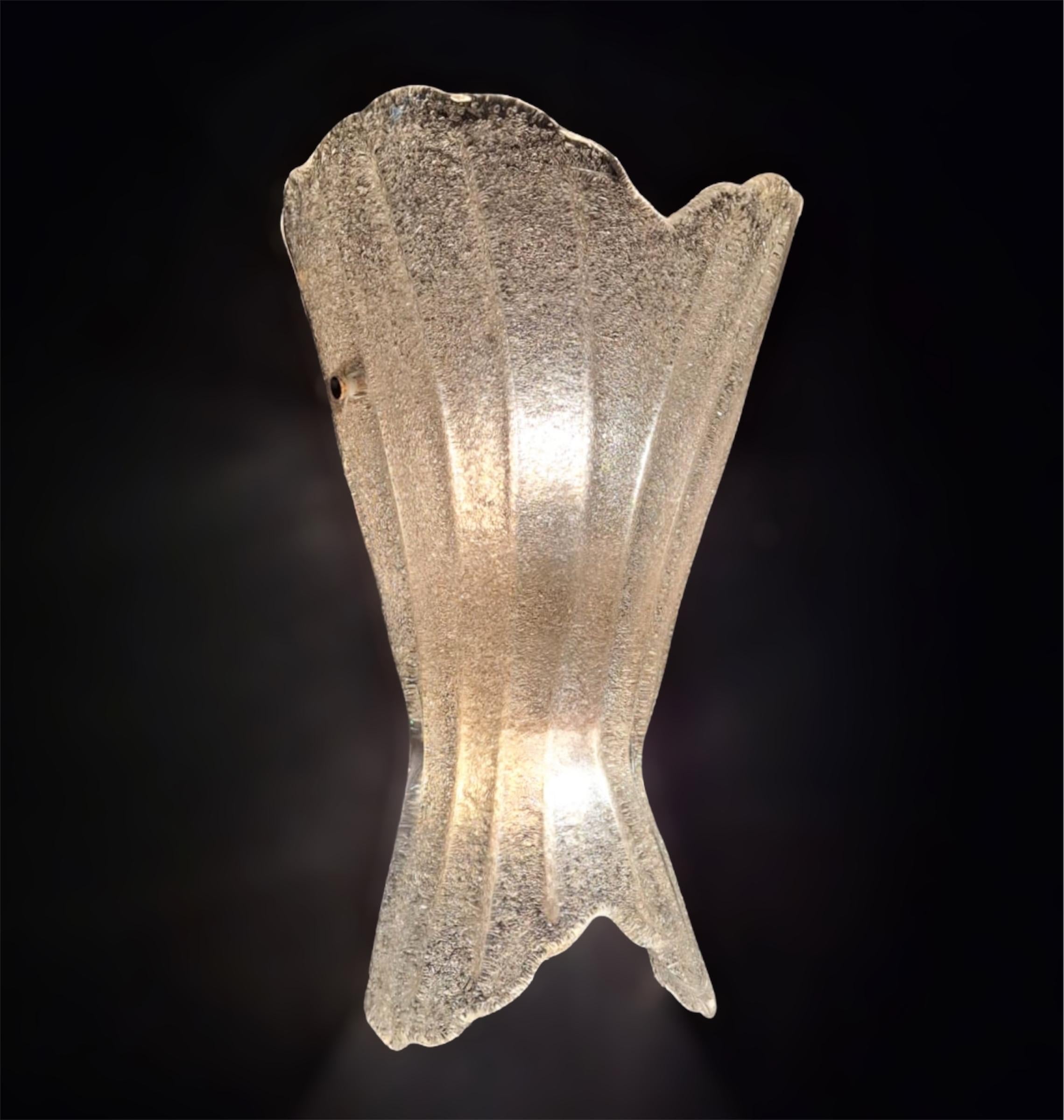 Pair of Graniglia Shield Sconces For Sale 2