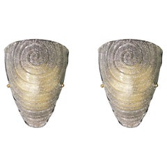 Pair of Graniglia Shield Sconces