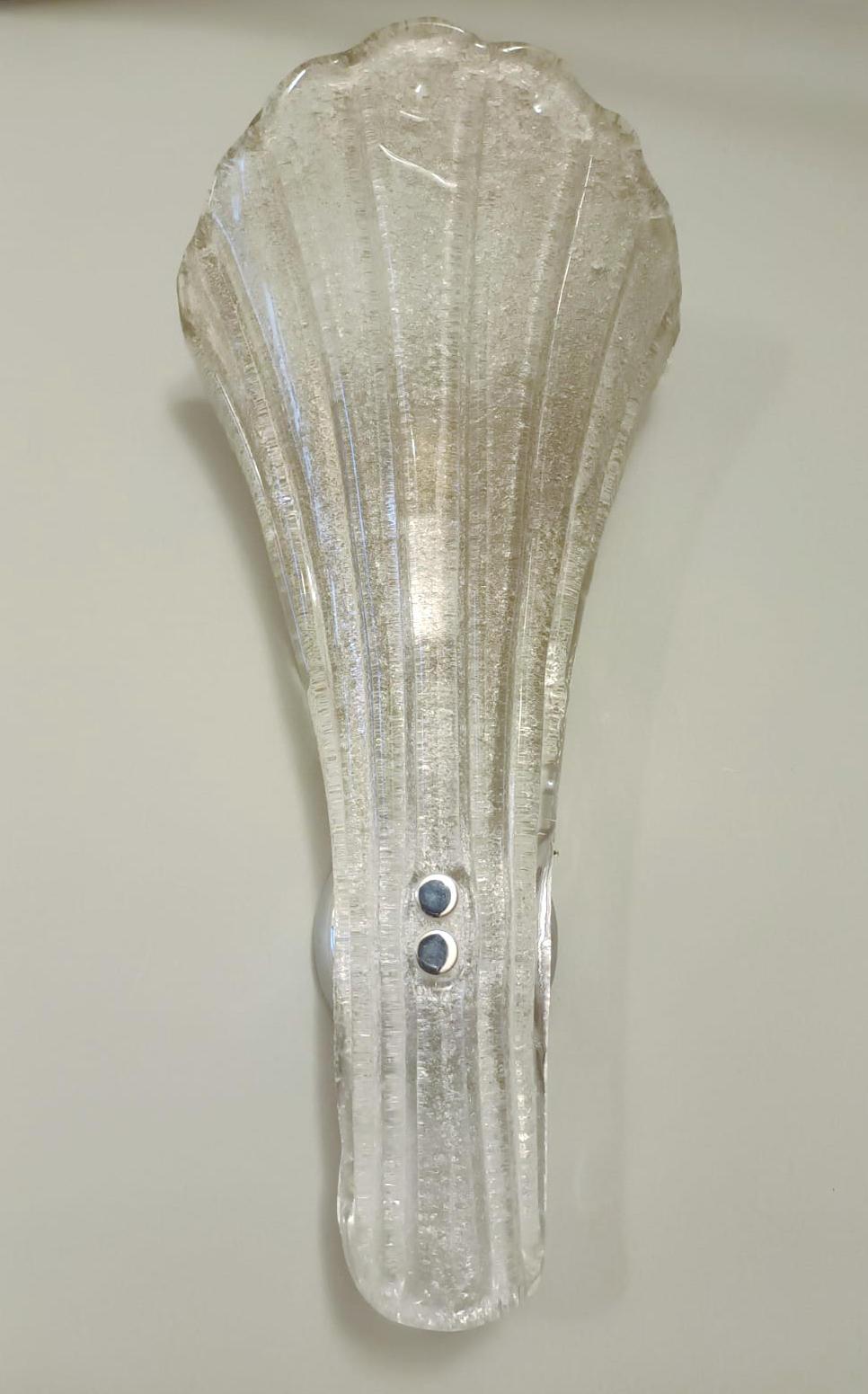 Pair of Graniglia Trumpet Sconces, 2 Pairs Available In Good Condition For Sale In Los Angeles, CA