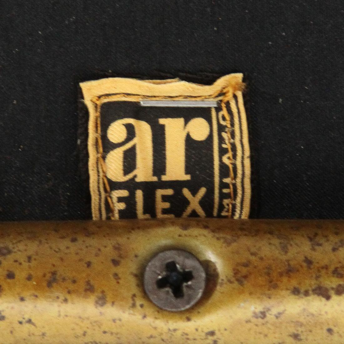 Pair of Gray Velvet Armchairs by Arflex, 1950s 9