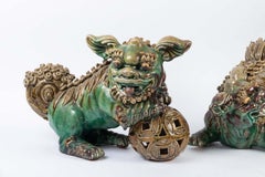 Pair of Great Fô Dogs