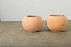 Pair of Greek Reproduction Terracotta Pots