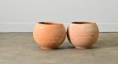 Pair of Greek Reproduction Terracotta Pots