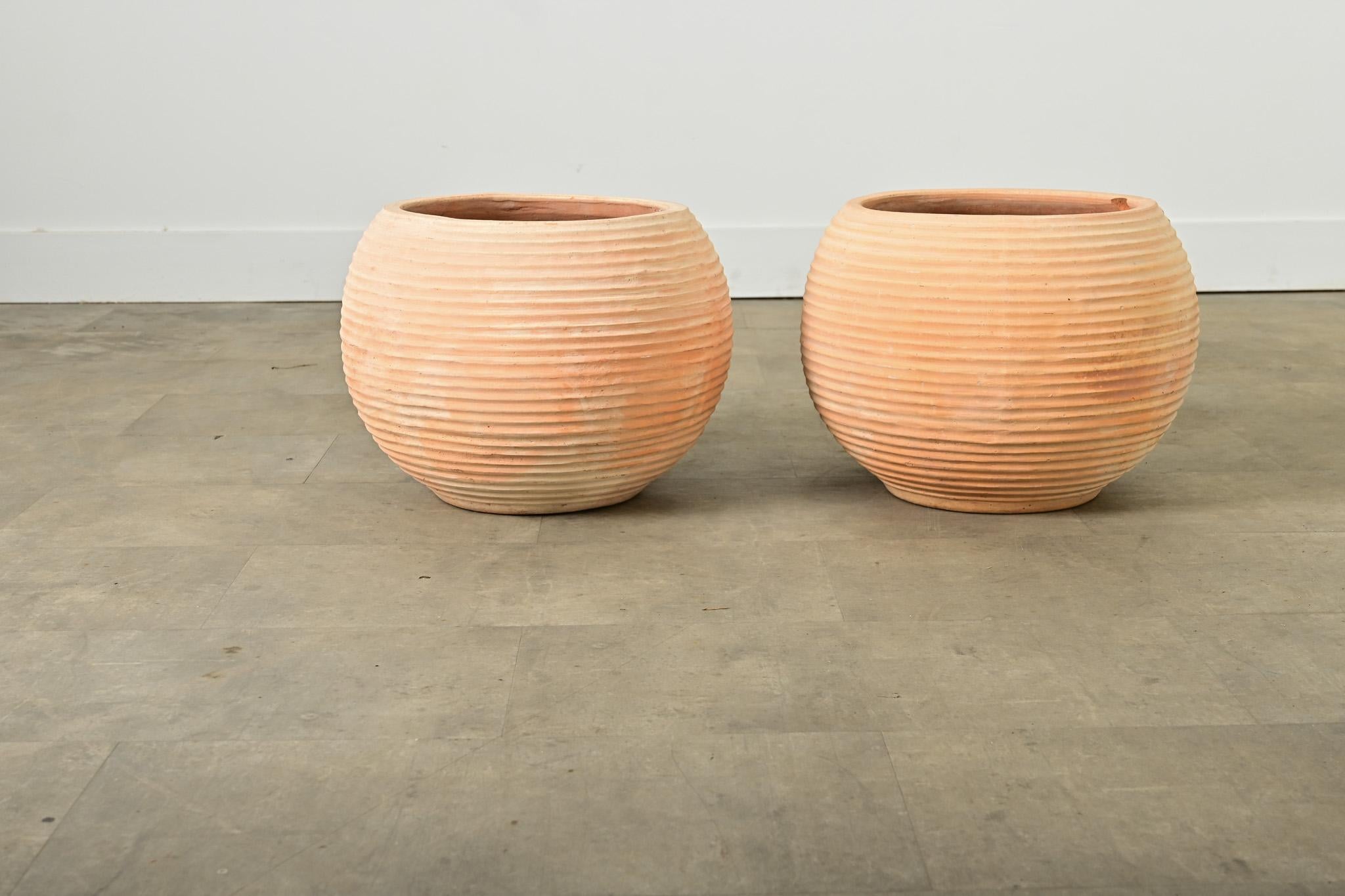 Altro Coppia di vasi in terracotta di riproduzione greca in vendita