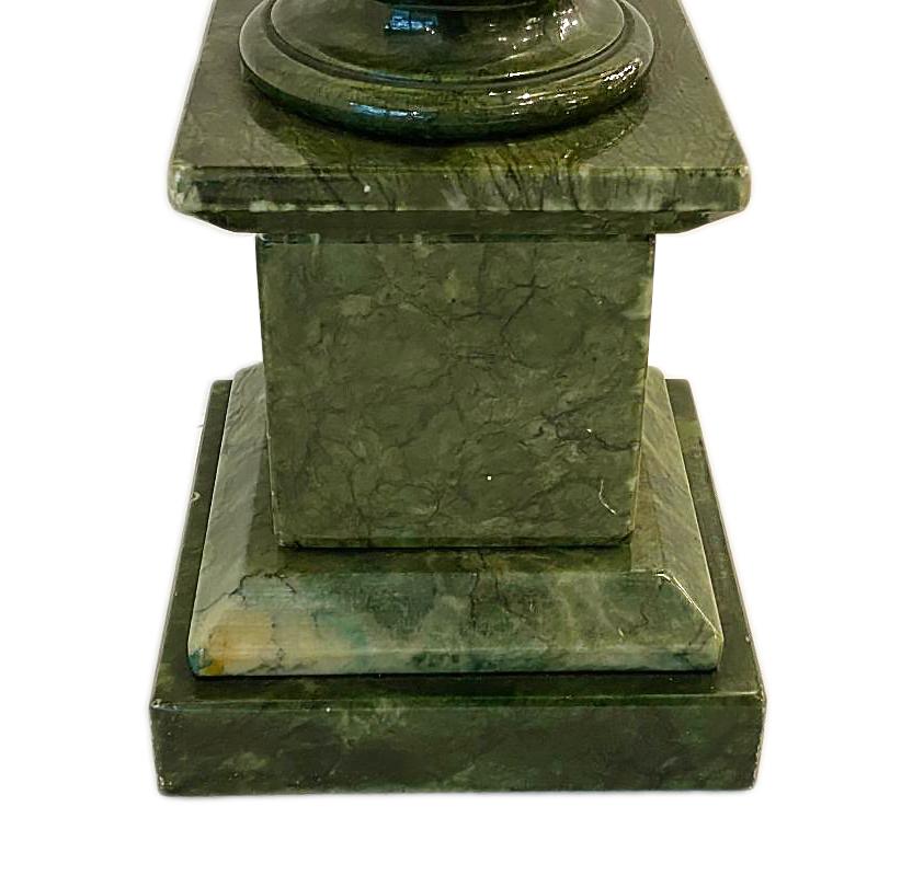 greens that go with alabaster