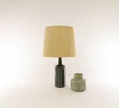 Pair of Green and Blue DL/30 Table Lamps by Linnemann-Schmidt for Palshus, 1960s