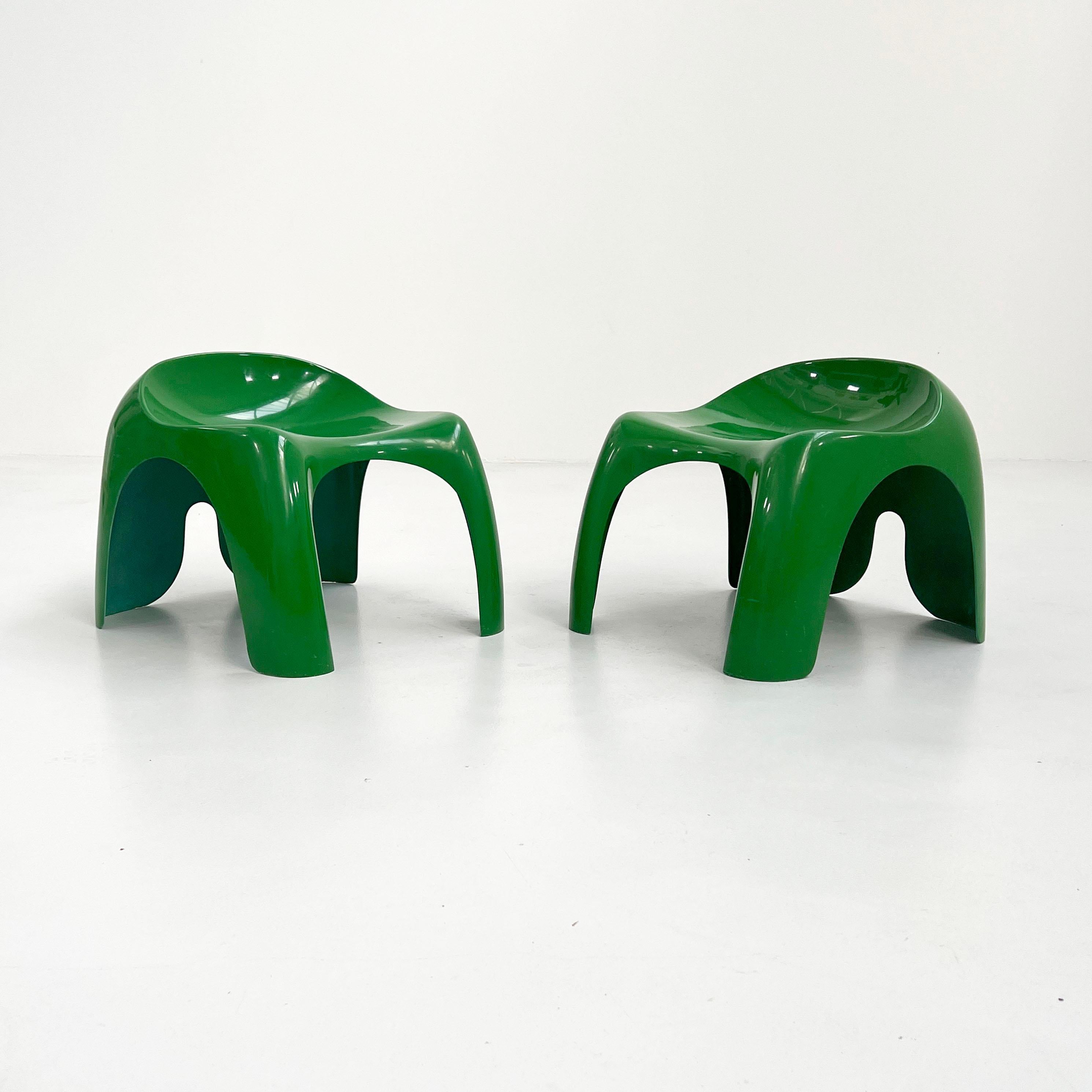 Designer - Stacy Dukes
Producer - Artemide
Model - Efebo Stool
Design Period - Sixties
Measurements - Width 45 cm x Depth 49 cm x Height 40 cm x Seat Height 31 cm
Materials - Plastic
Color - Green
Light wear consistent with age and use. Some light