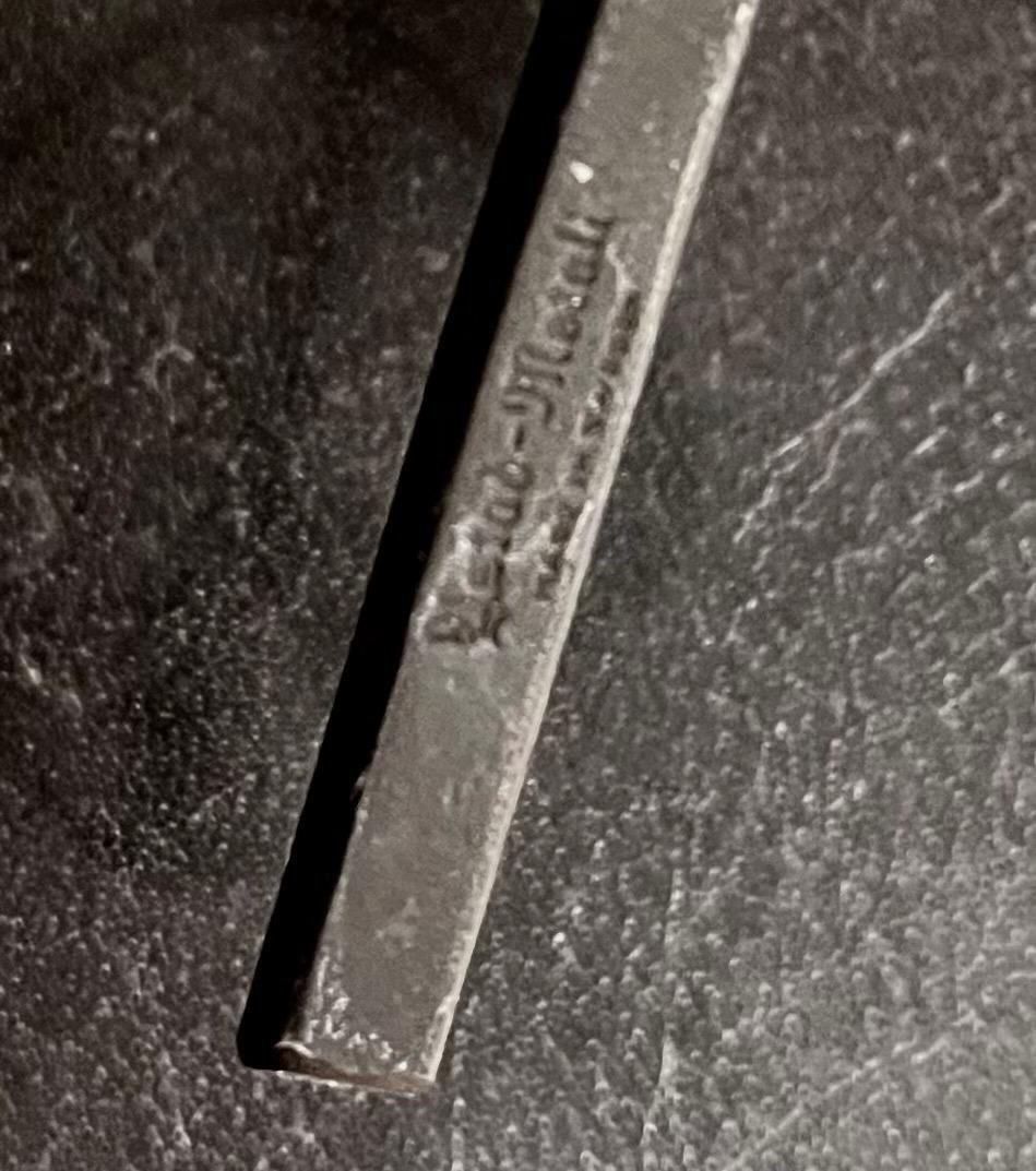 Coppia di candelabri in vetro verde e ferro battuto per Ystad-Metall di Gunnar Ander in vendita 9
