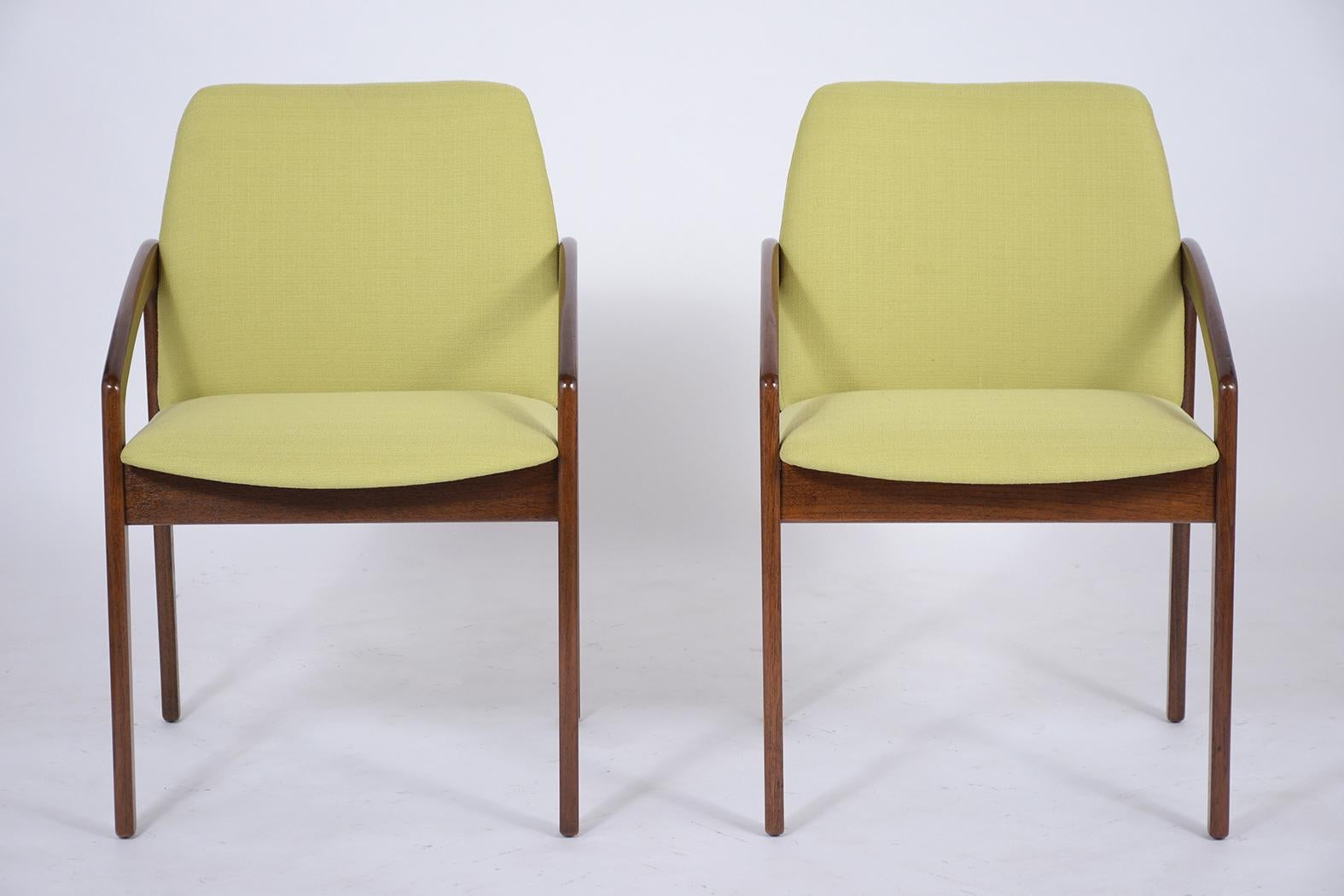 American Vintage 1960 Mid-Century Modern Teak Armchairs