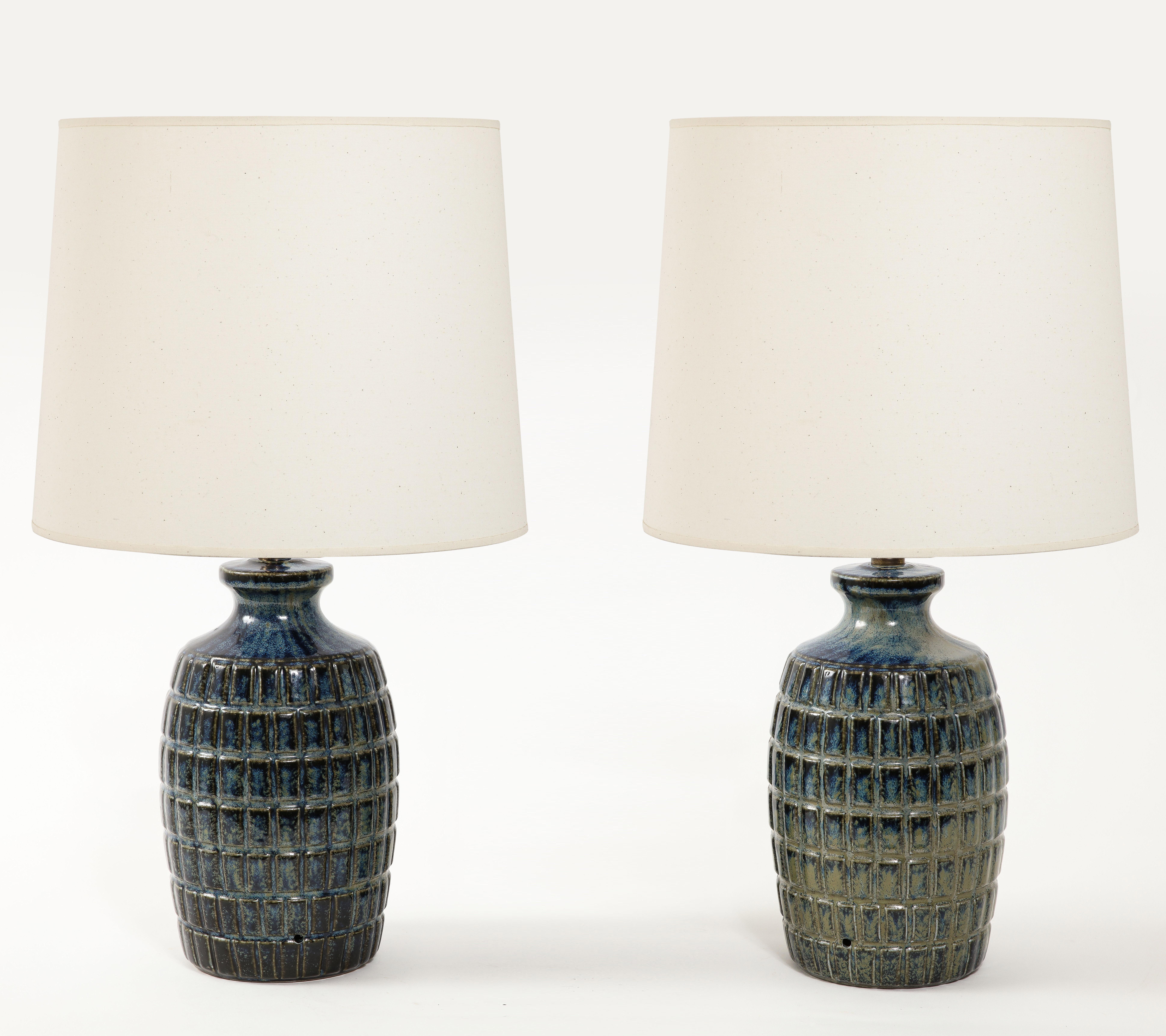 Pair of “grenade” Table Lamps. France 1960's In Good Condition In New York, NY