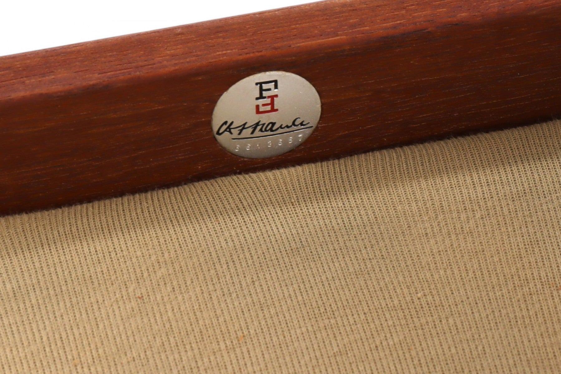 Paire de chaises longues en teck Grete Jalk Model No 118 en vente 1