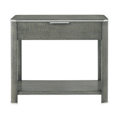 Pair of Grey Art Deco Style Nightstands