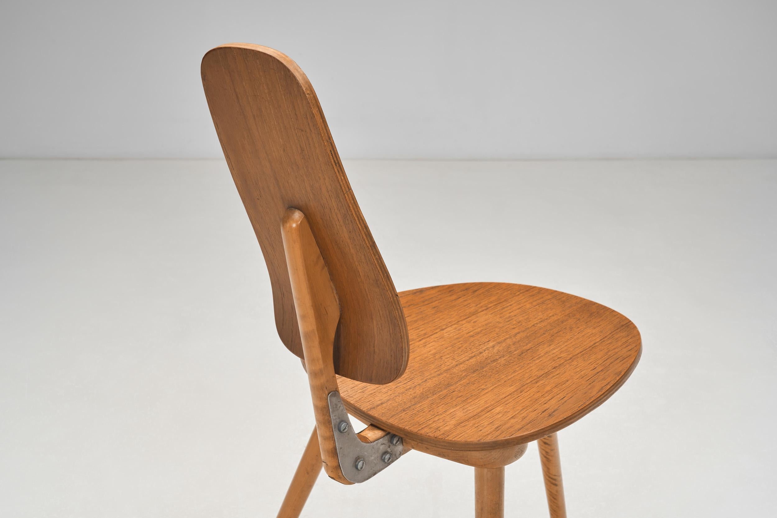 Bois Paire de chaises de gril par Bengt Ruda pour Ikea, Suède 1958 en vente