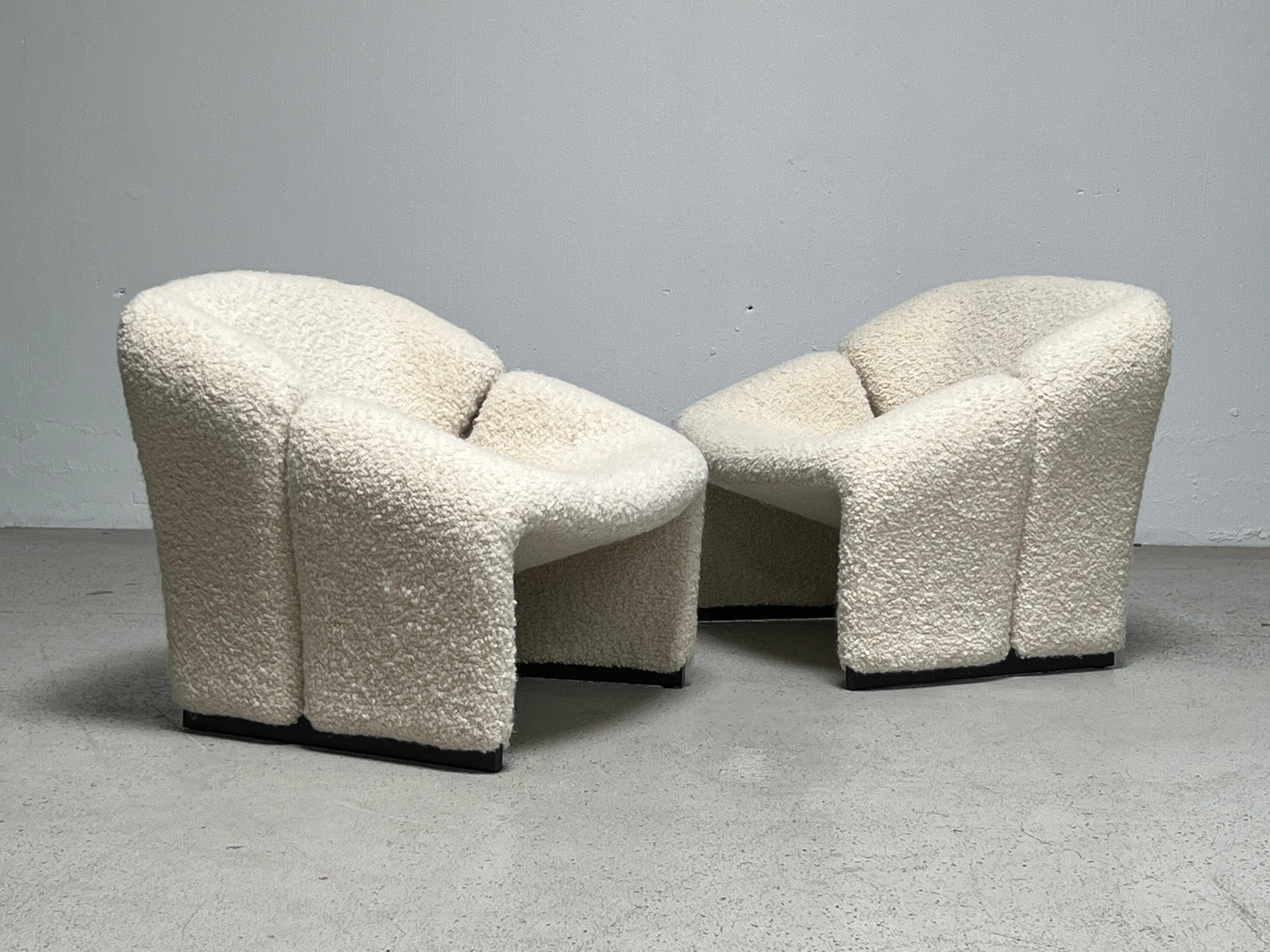 Pair of Groovy Chairs by Pierre Paulin for Artifort For Sale 8