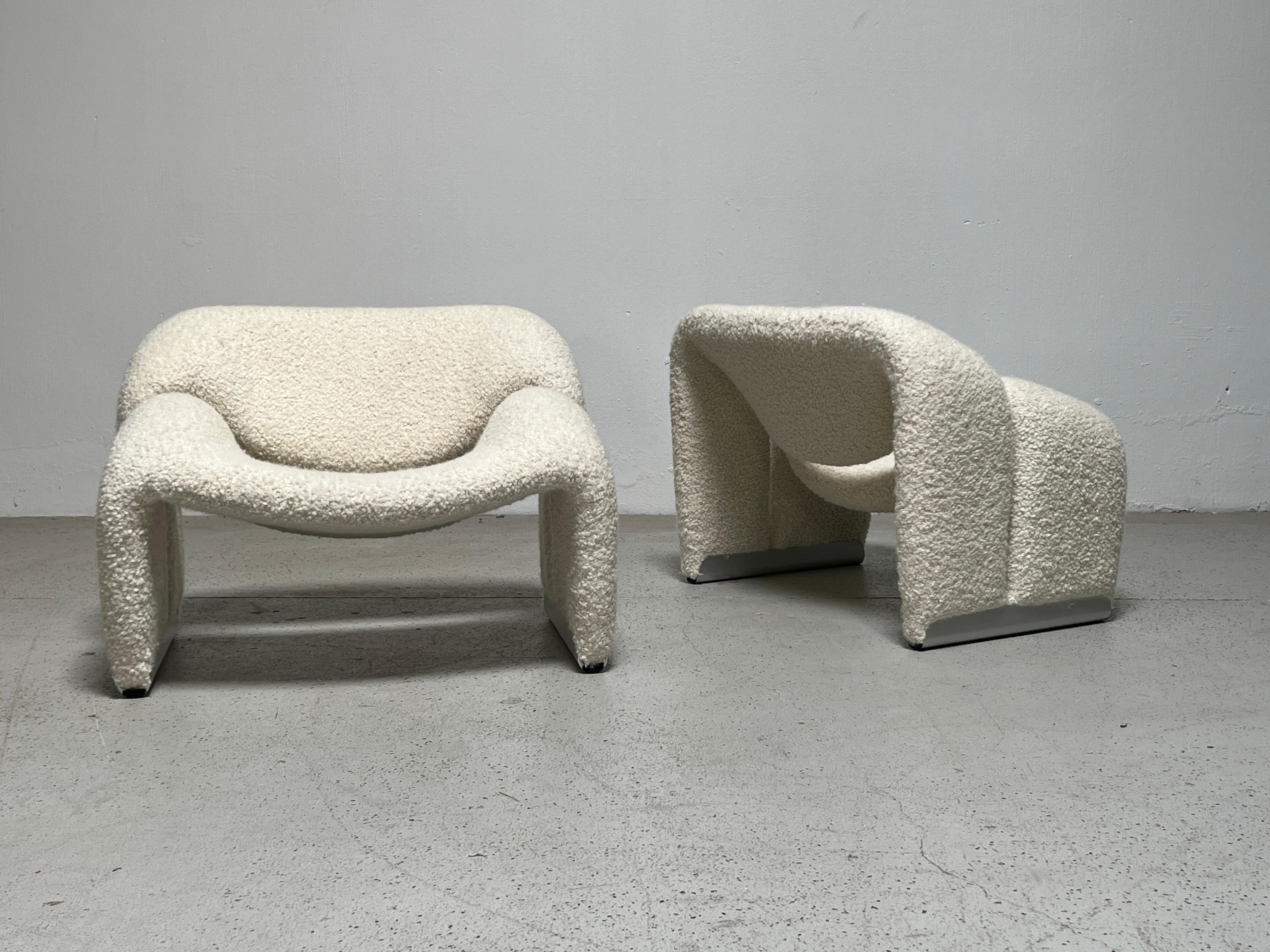 Late 20th Century Pair of Groovy Chairs by Pierre Paulin for Artifort