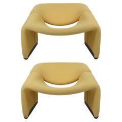 Pair of Groovy Chairs F598 designed by Pierre Paulin for Artifort