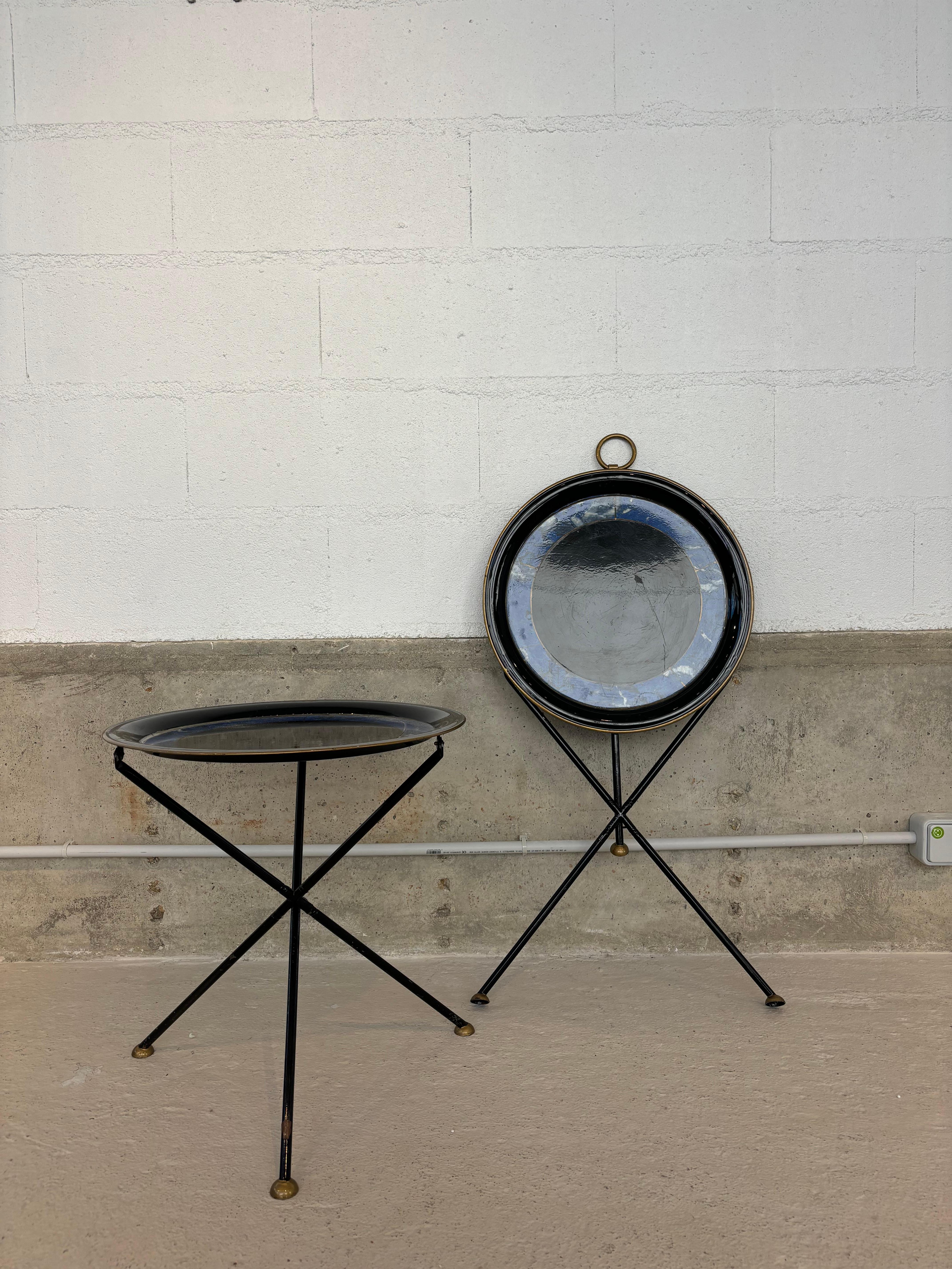 Modern Pair of guéridon by Christian Dior For Sale