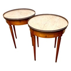 Pair of Gueridon Side Tables