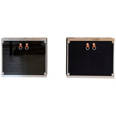 Pair of Guido Faleschini Cabinets for Hermes