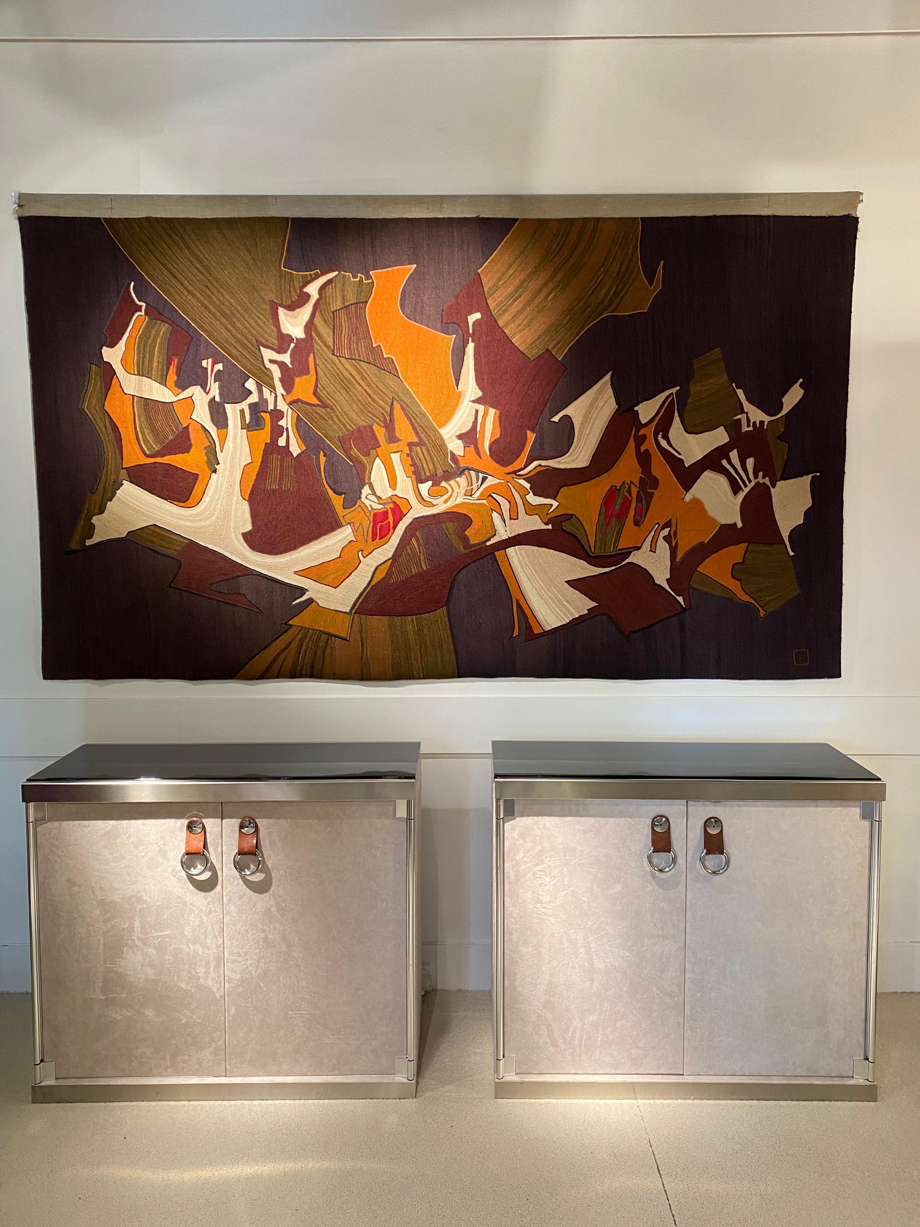 Pair of Guido Faleschini Cabinets  In Excellent Condition In Saint-Ouen, FR