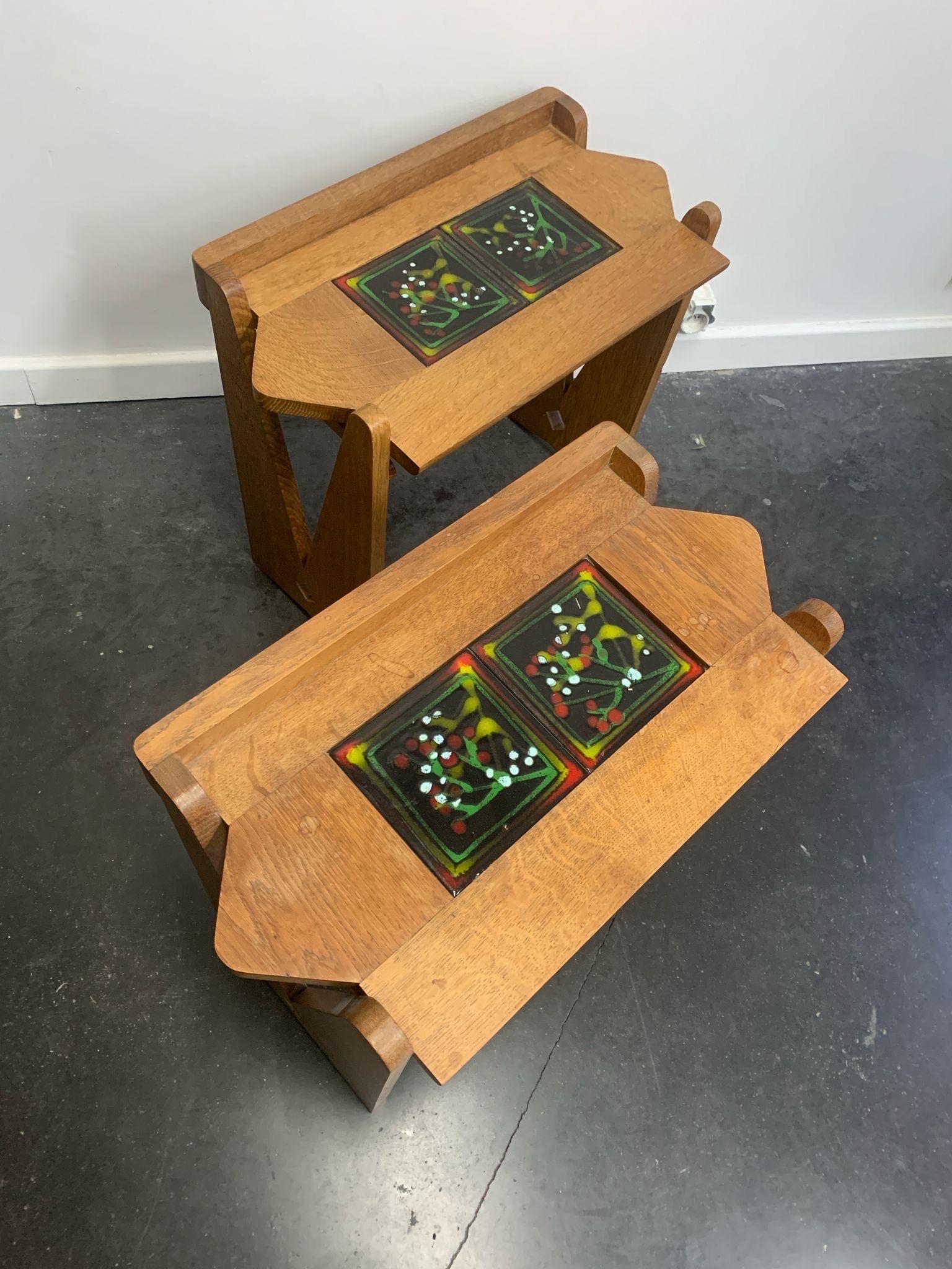 Ein Paar Beistelltische aus Guillerme et Chambron (Sonstiges)