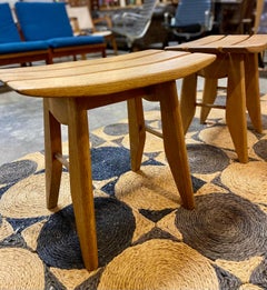 Pareja de taburetes Guillerme et Chambron "Thierry", circa años 50