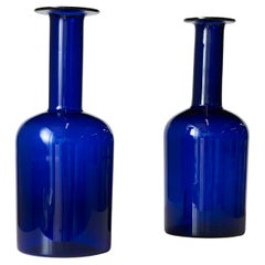Vintage Pair of Gulvase Vases by Otto Brauer
