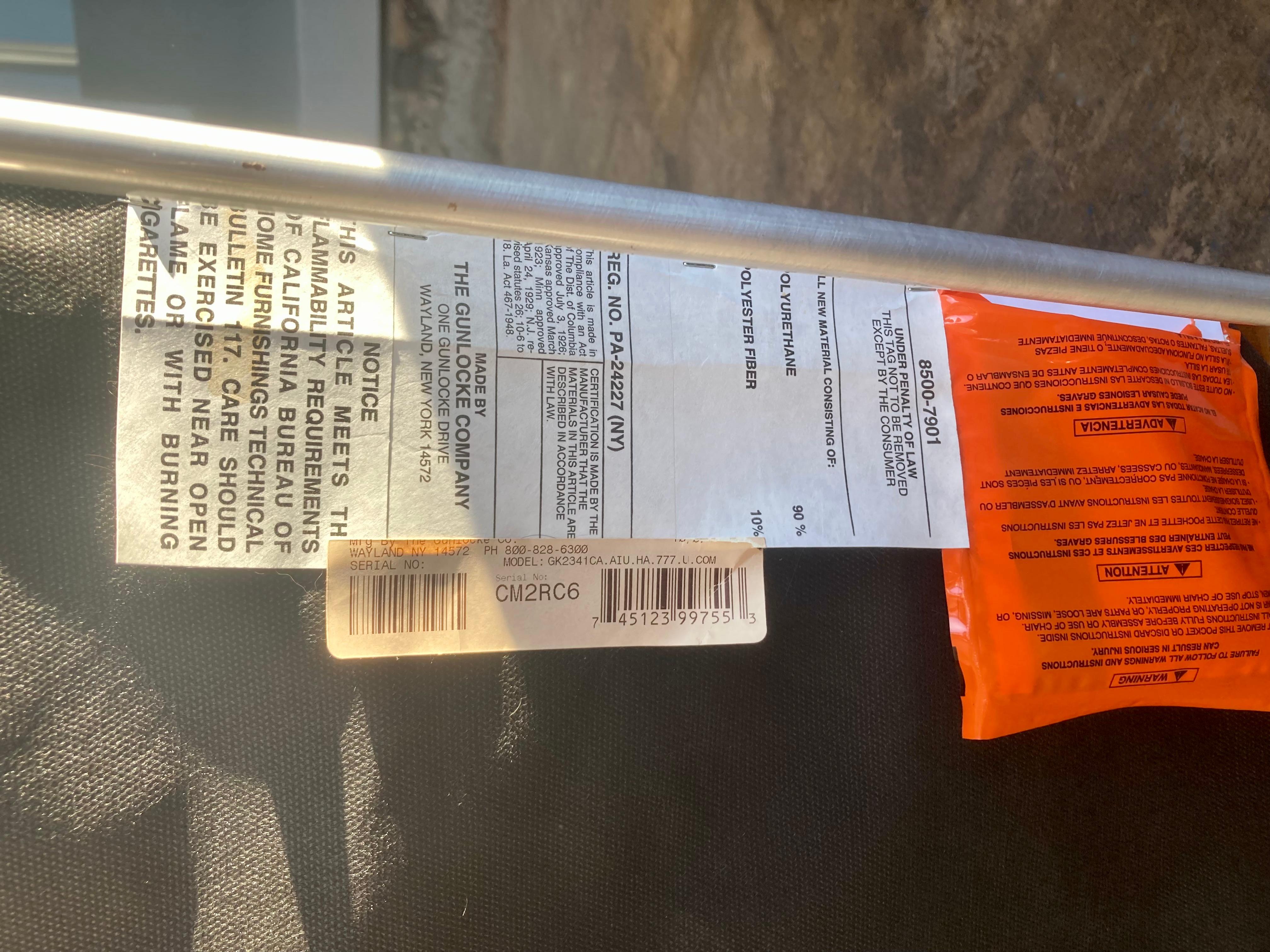 Pair of Gunlocke Co. Art Deco Style Armchairs im Angebot 4