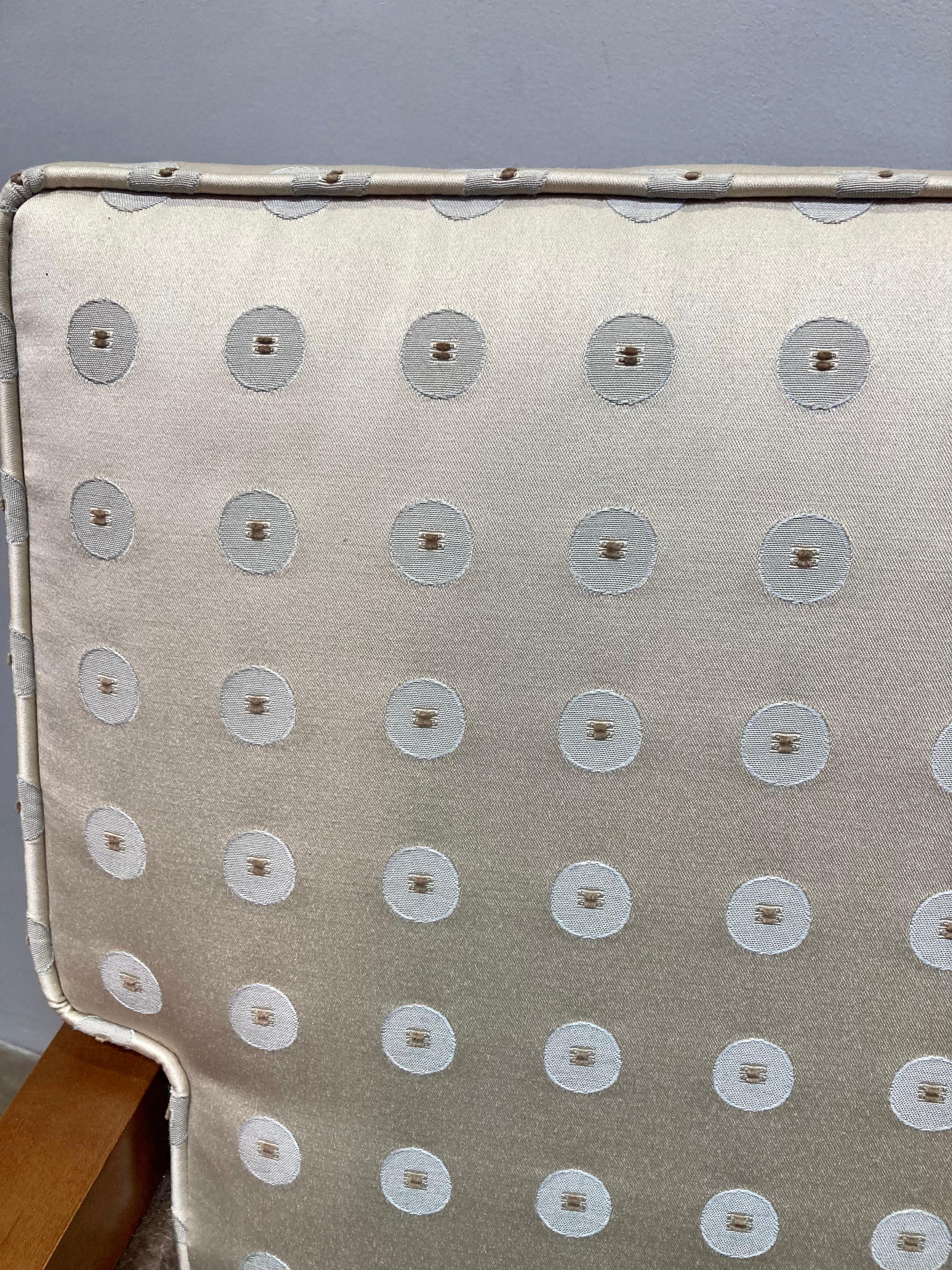 Pair of Gunlocke Co. Art Deco Style Armchairs im Angebot 1