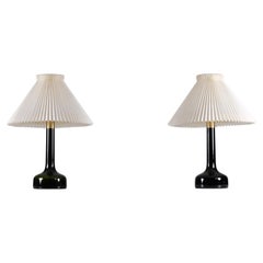 Coppia di lampade da tavolo Gunnar Biilmann-Petersen, Danimarca, anni '60