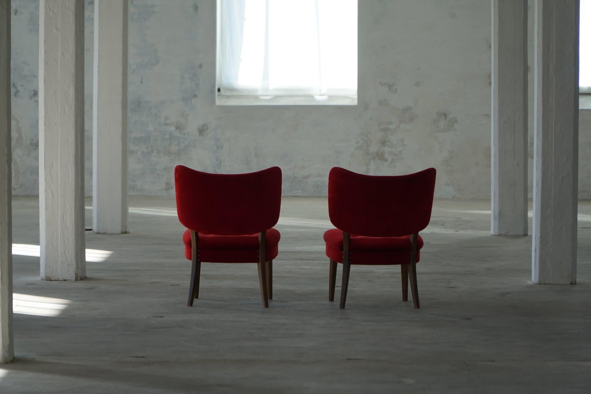 Coppia di poltrone Gunnar Thalberg 