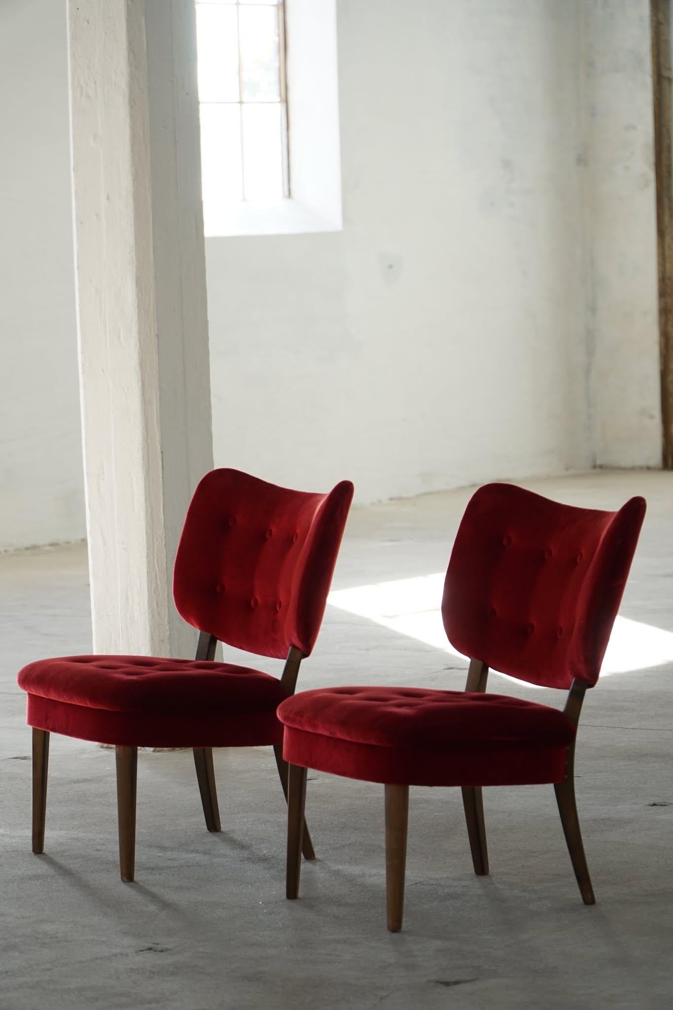 Coppia di poltrone Gunnar Thalberg 