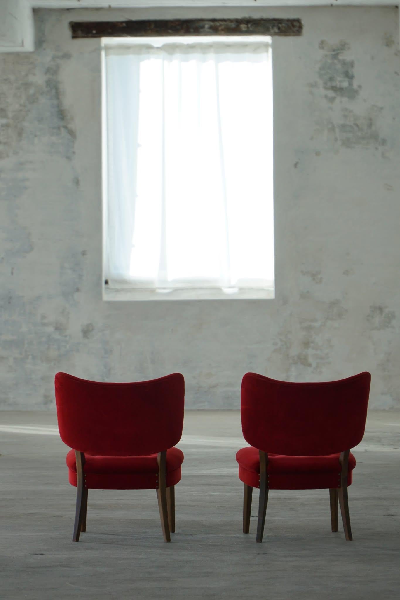 Coppia di poltrone Gunnar Thalberg 