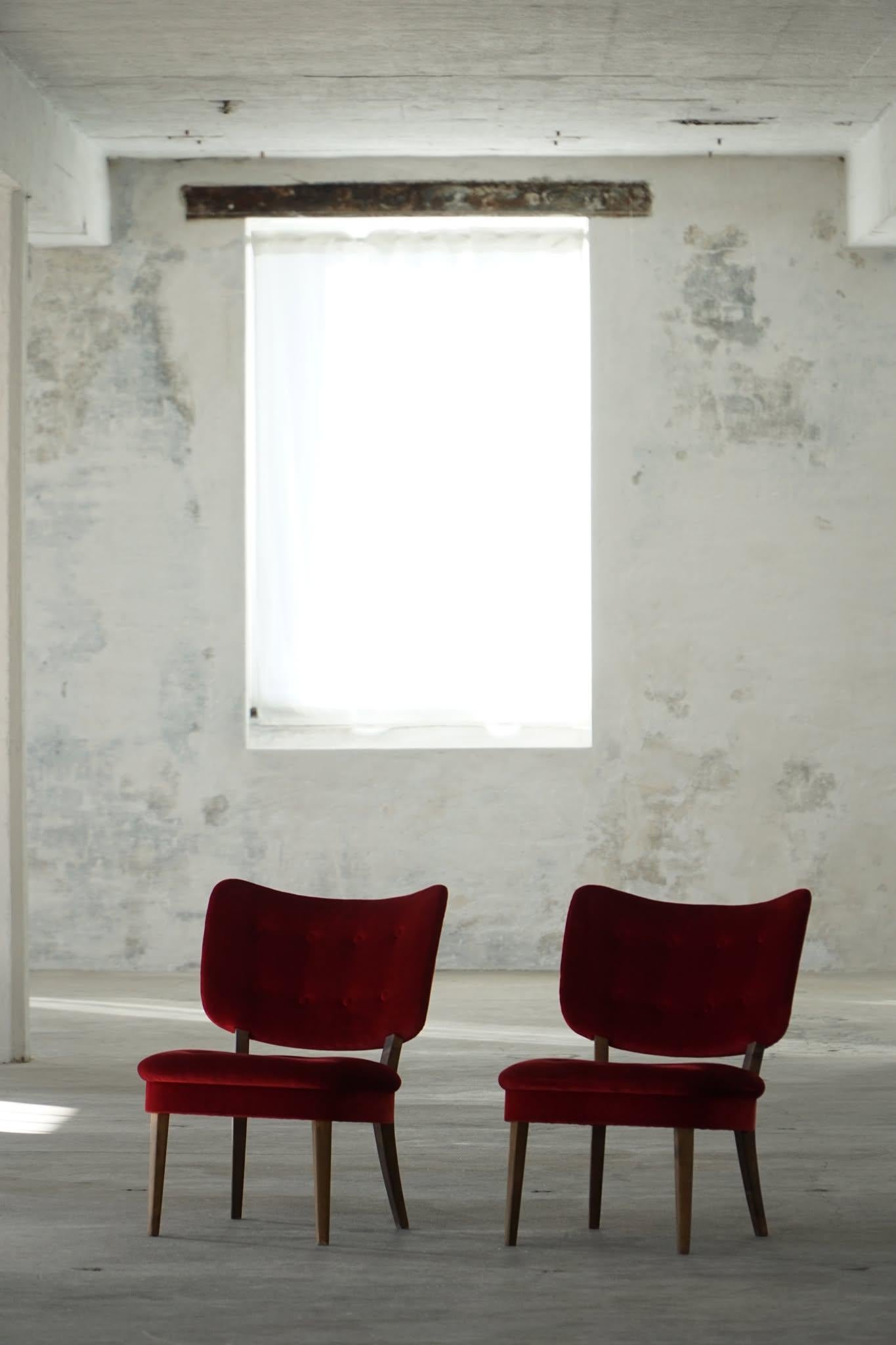 Coppia di poltrone Gunnar Thalberg 
