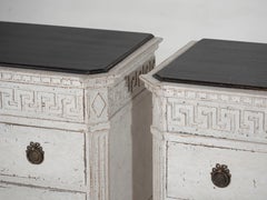 Pair of Gustavian chests, from around 100 years old.