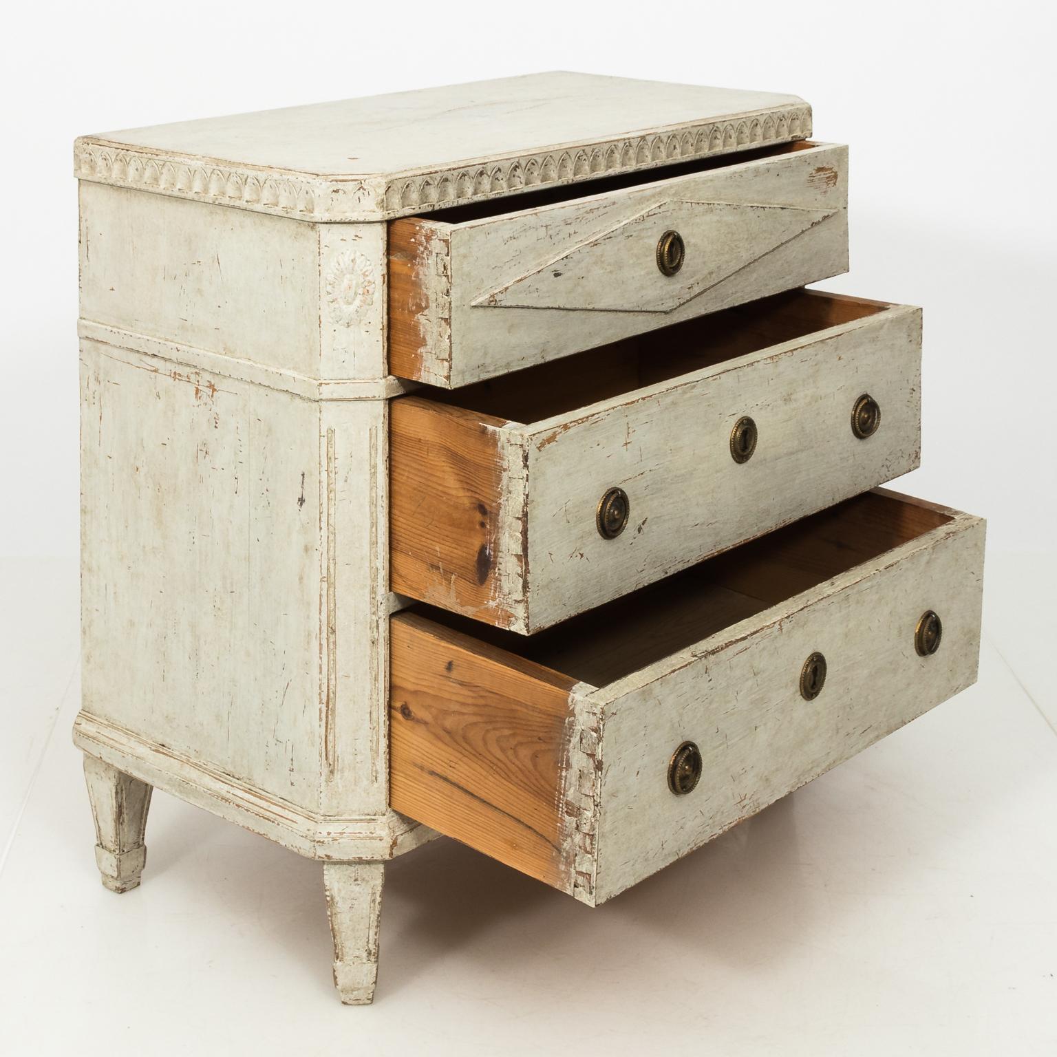19th Century Pair of Gustavian Commodes