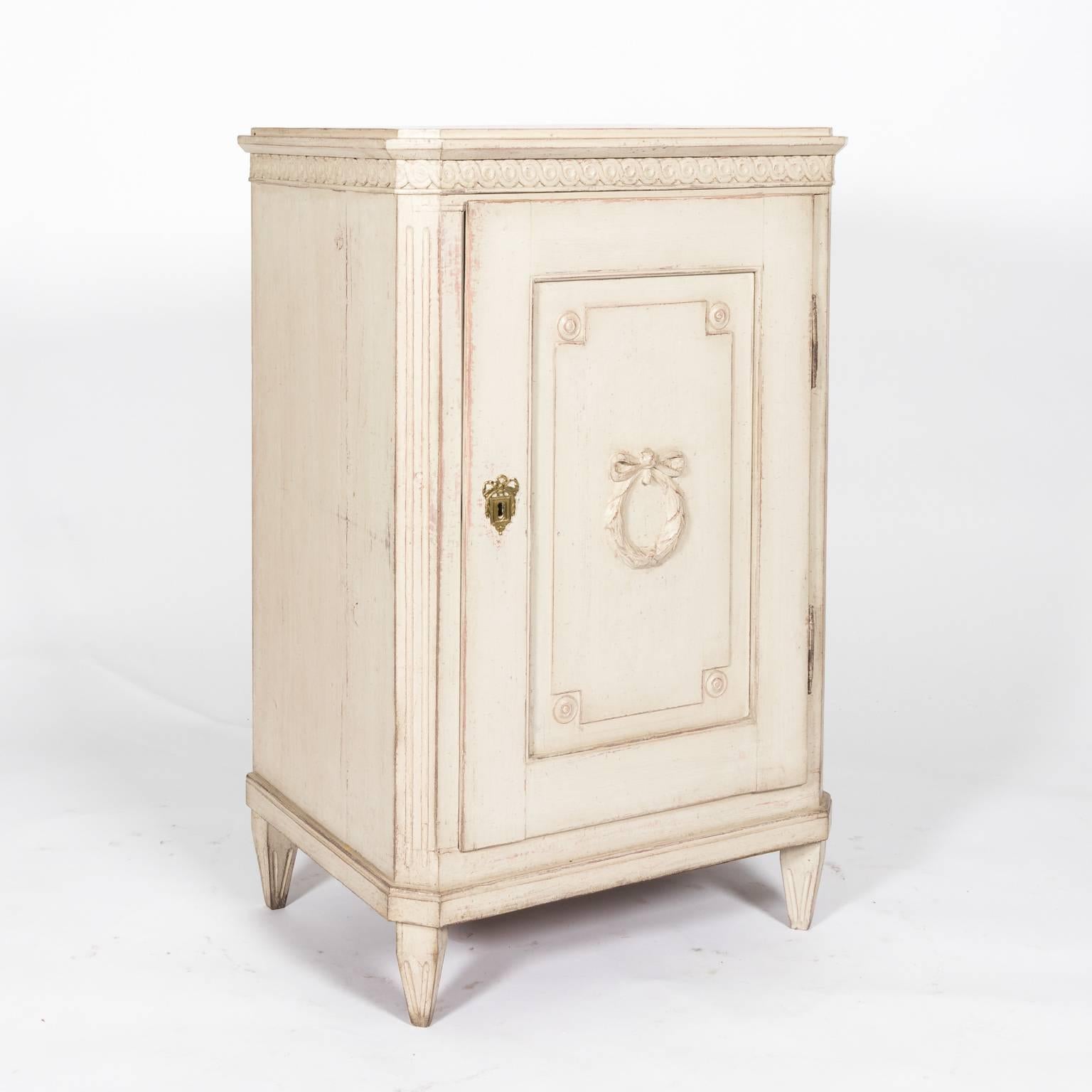 Pair of Gustavian Side Cabinets For Sale 4