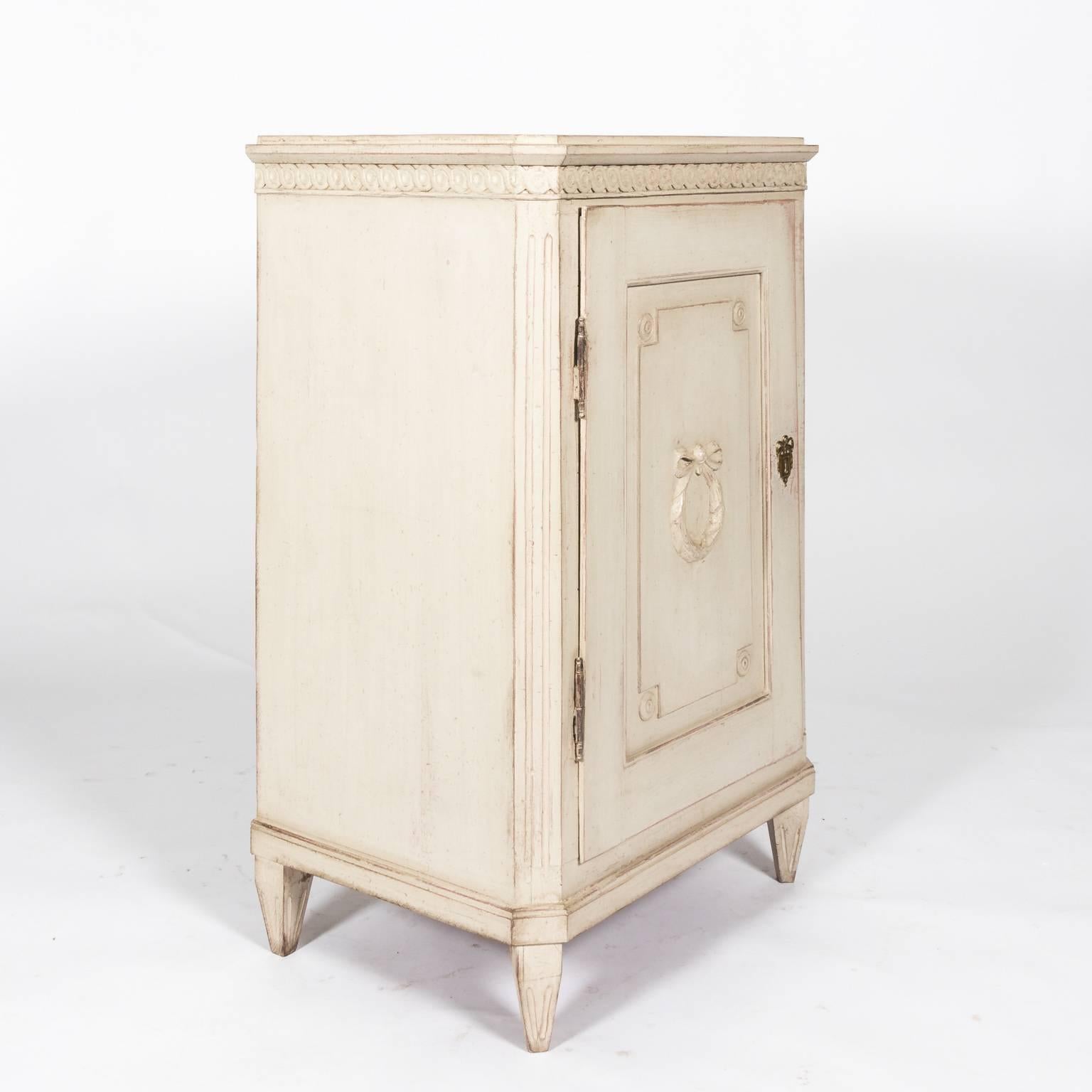 Pair of Gustavian Side Cabinets For Sale 14