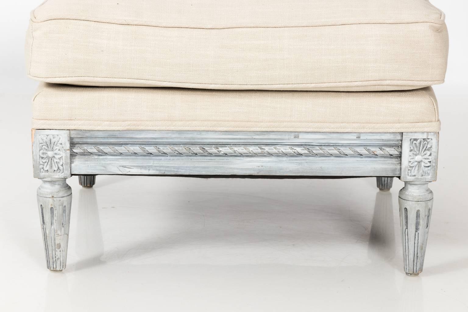 Pair of Gustavian Style Benches In Good Condition In Stamford, CT