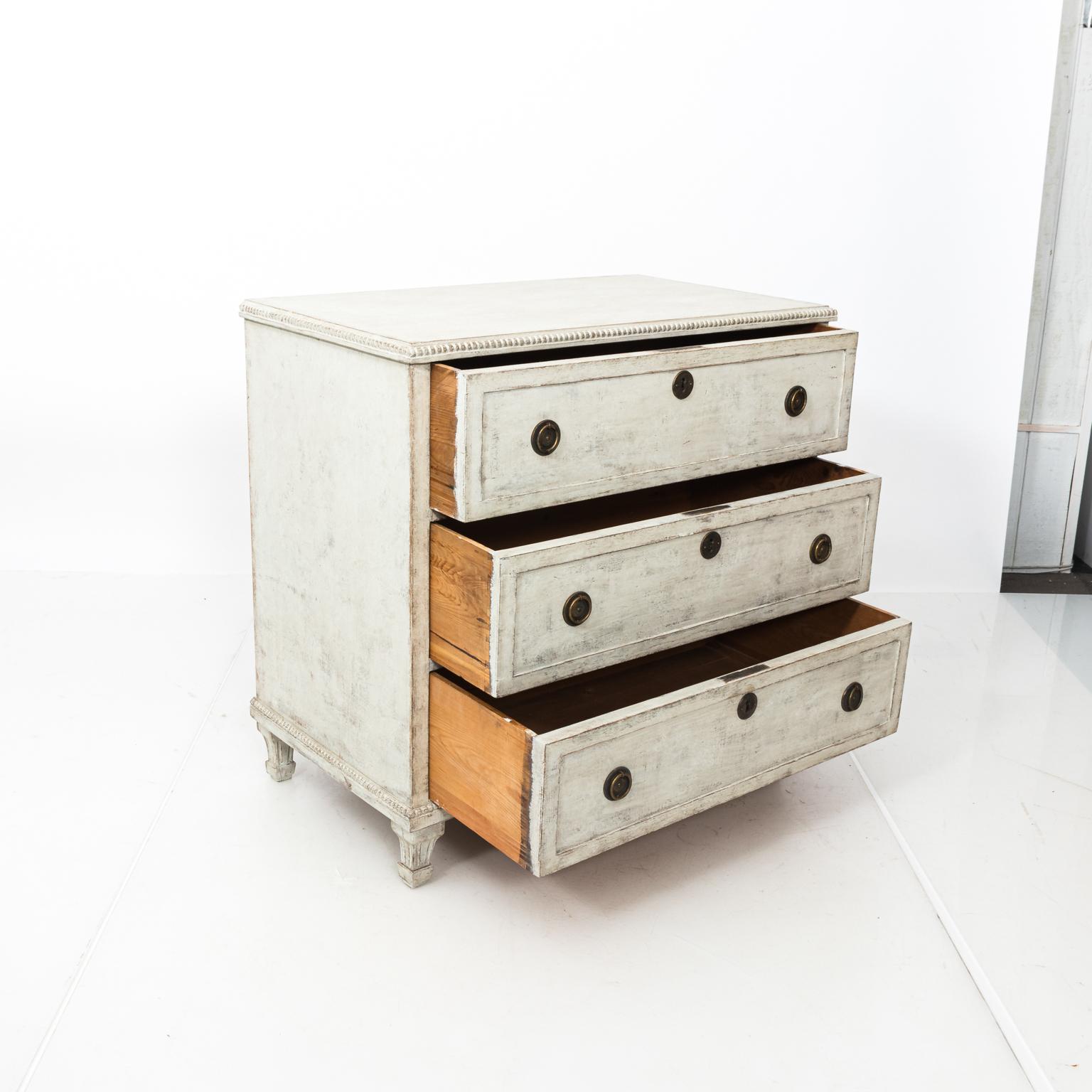 Pair of Gustavian Style Chest of Drawers For Sale 5