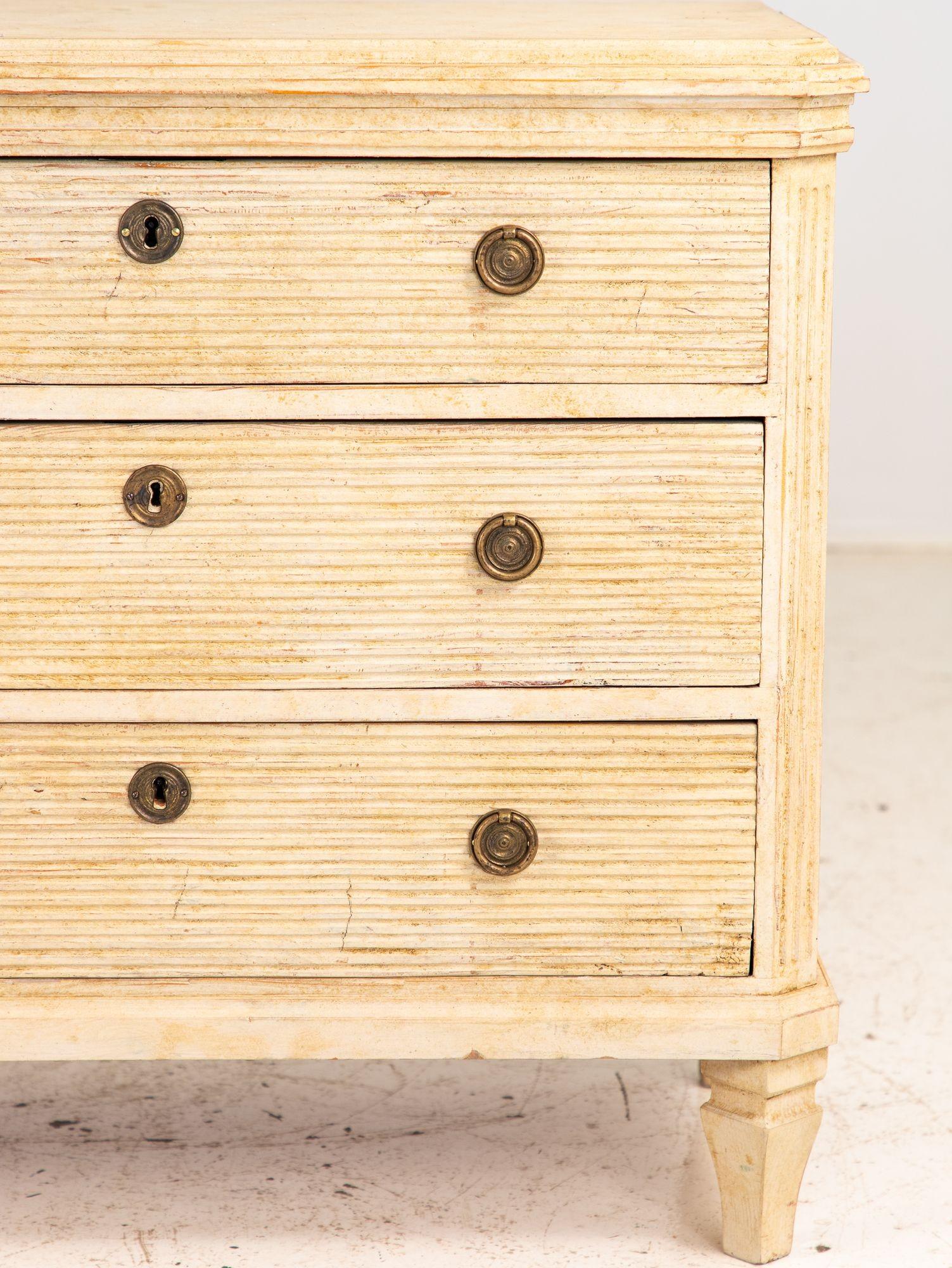 Pair of Gustavian Style Chests of Drawers, Early 20th C. For Sale 7