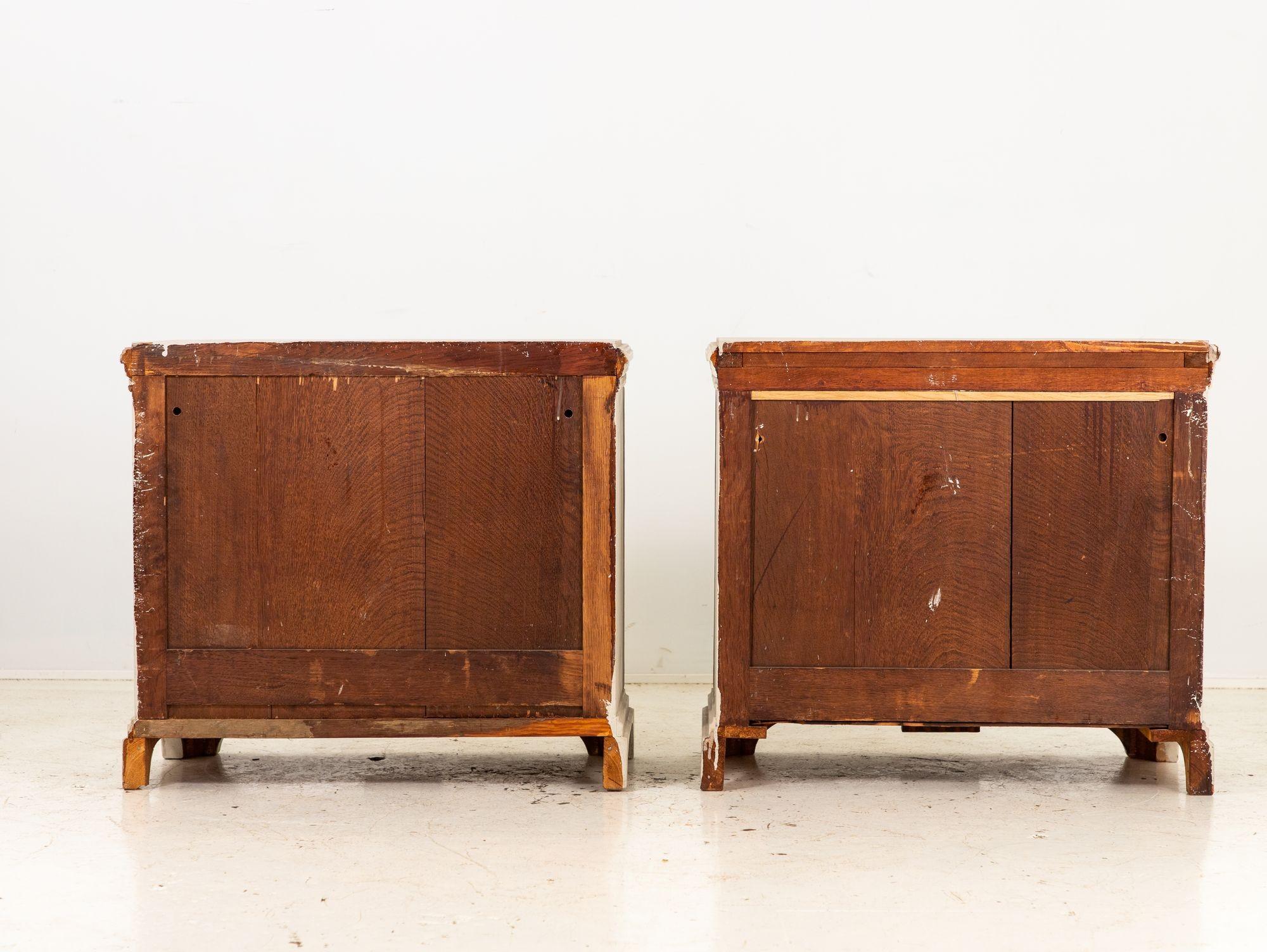 Pair of Gustavian Style Chests of Drawers, Early 20th C. In Good Condition For Sale In South Salem, NY