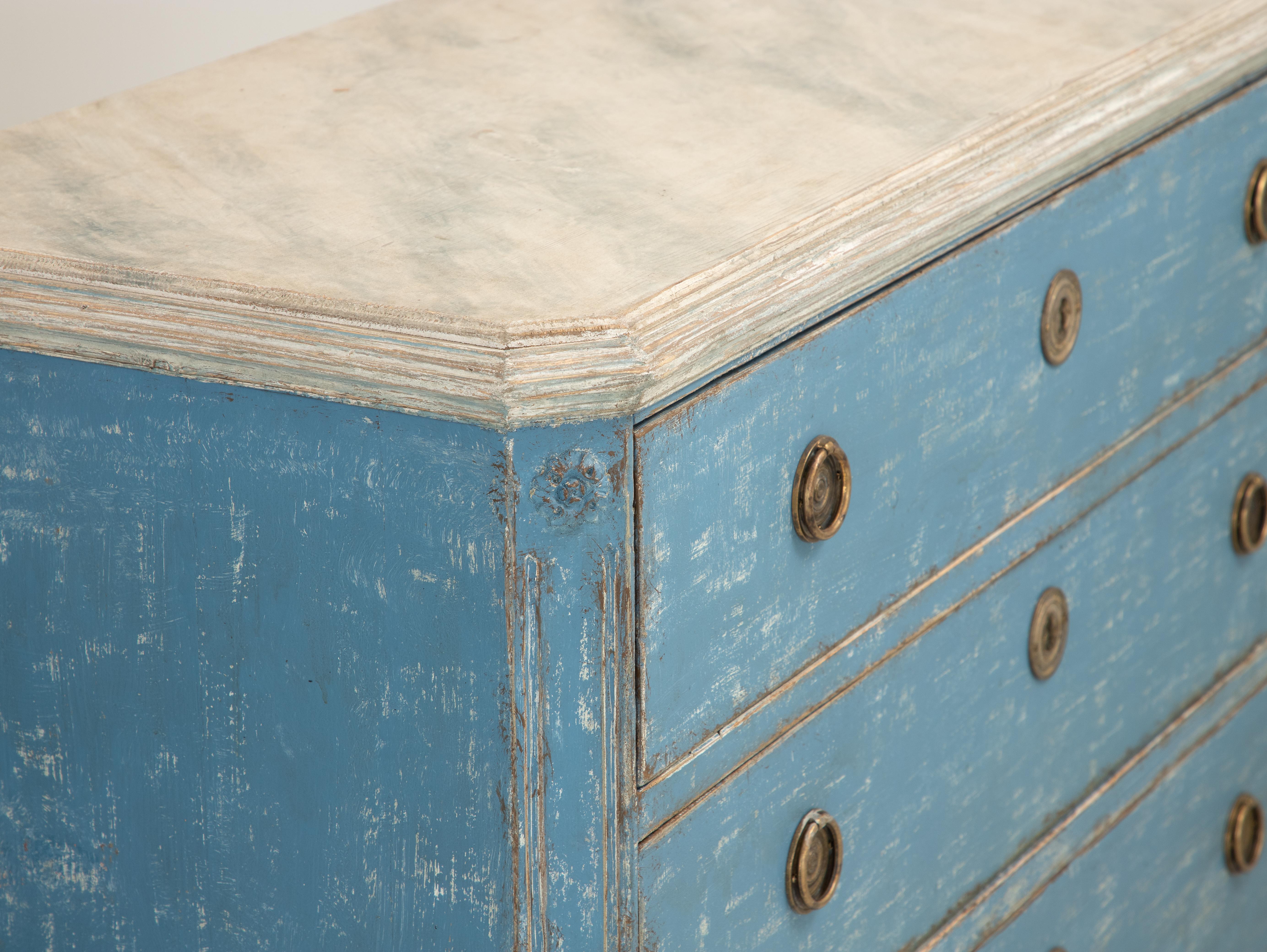 Pair of Gustavian Style Chests of Drawers 5