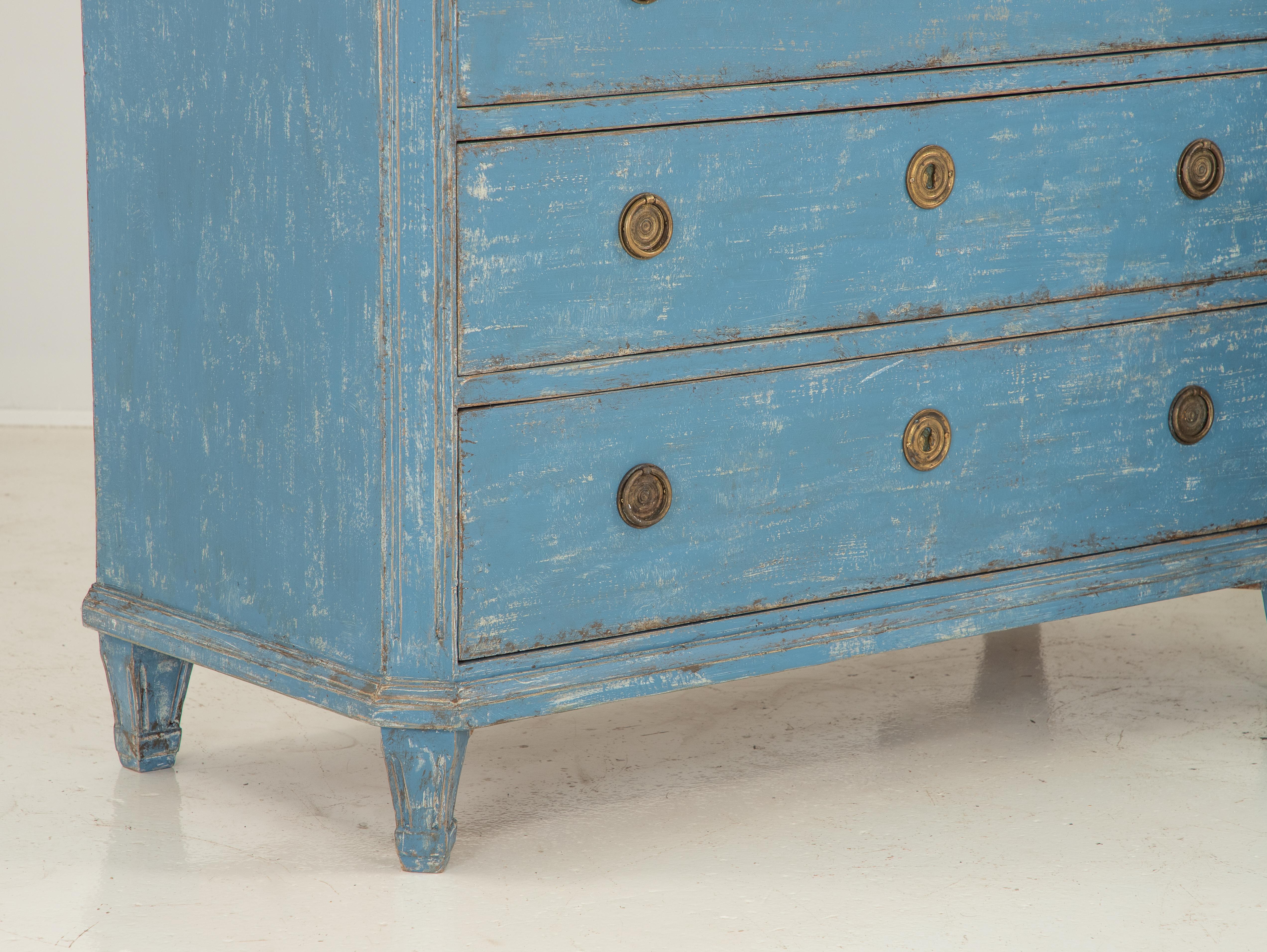 Pair of Gustavian Style Chests of Drawers 6