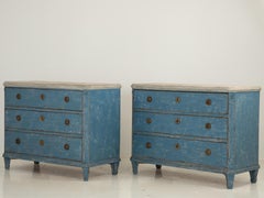 Pair of Gustavian Style Chests of Drawers