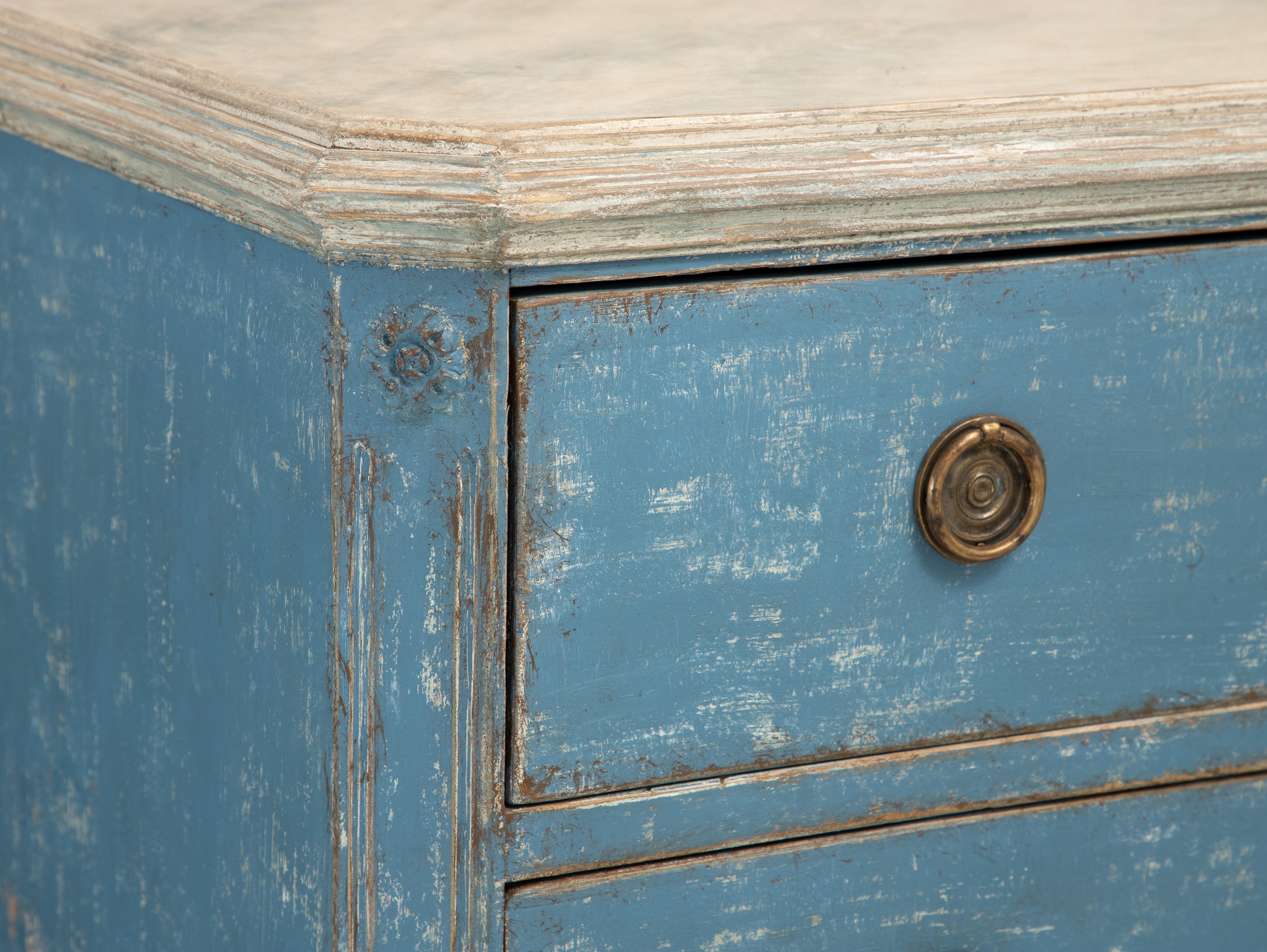 Pair of Gustavian Style Chests of Drawers 2