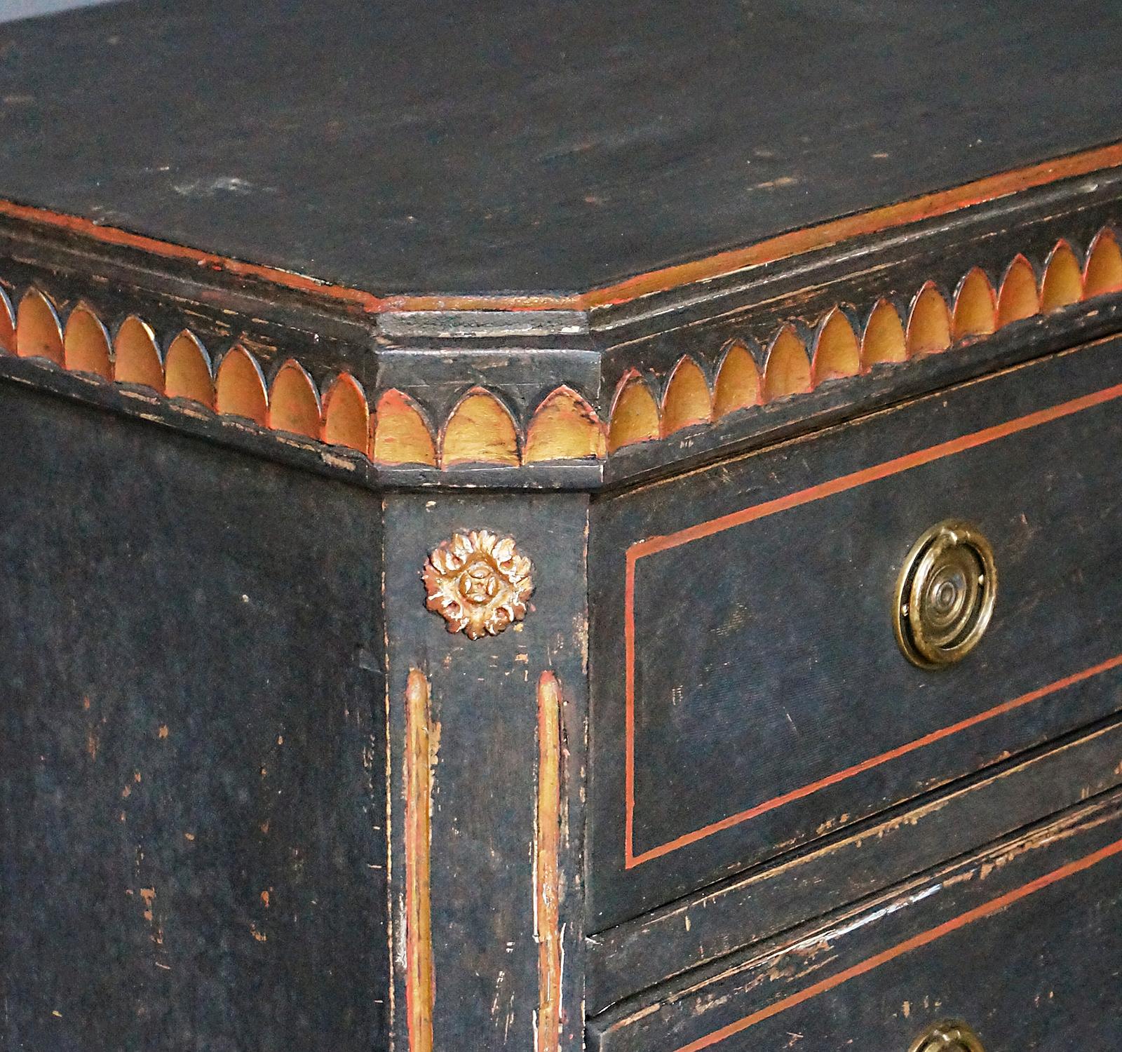 Pair of Gustavian Style Chests of Drawers 2